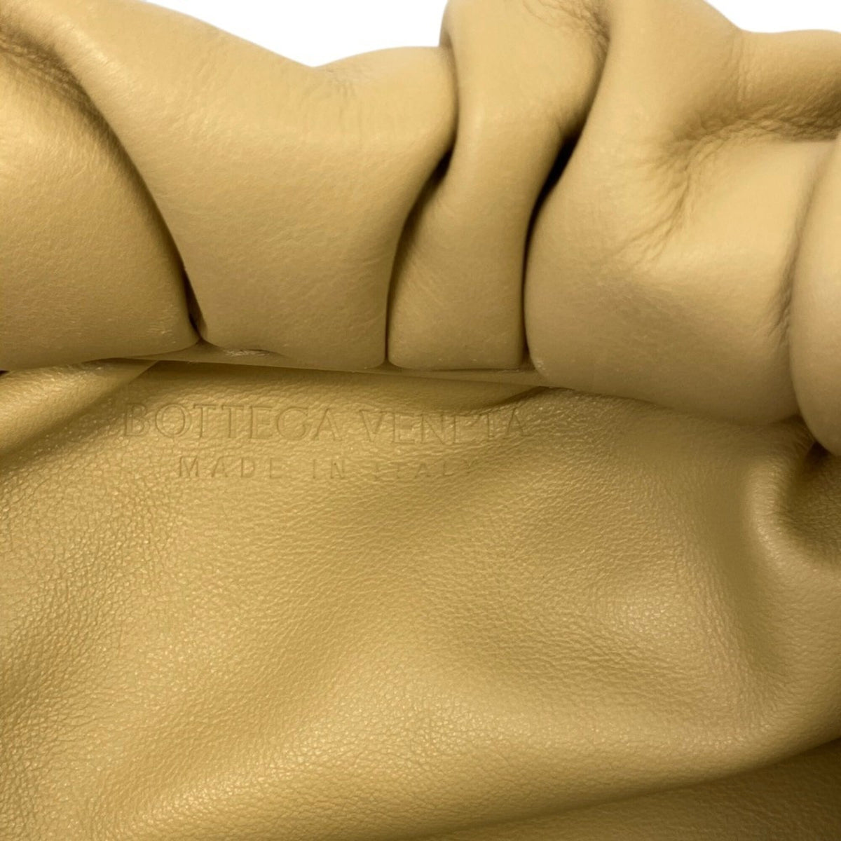 Bottega Veneta Beige Leather Shoulder Bag (Pre-Owned)