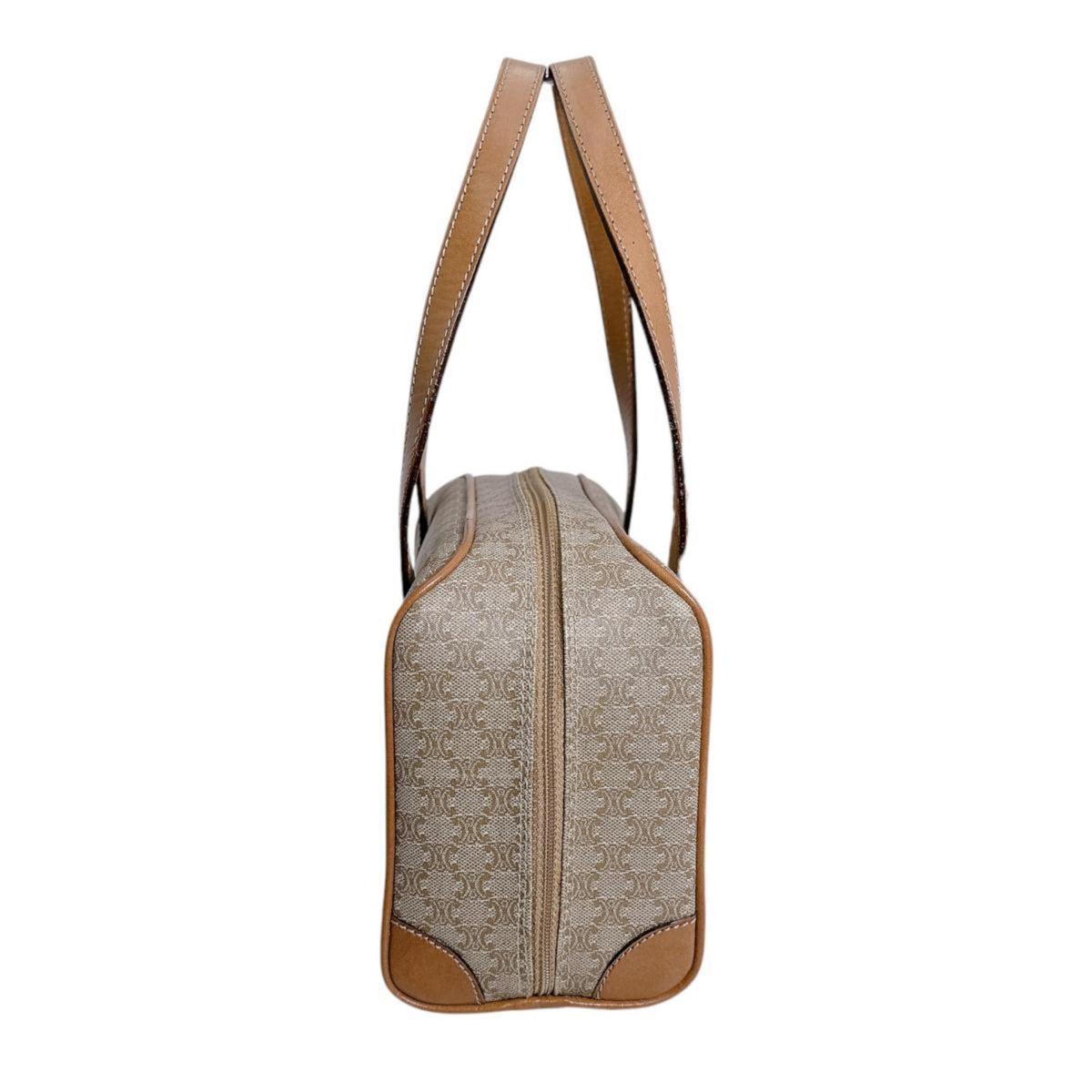 Celine Brown Pvc Handbag (Pre-Owned)