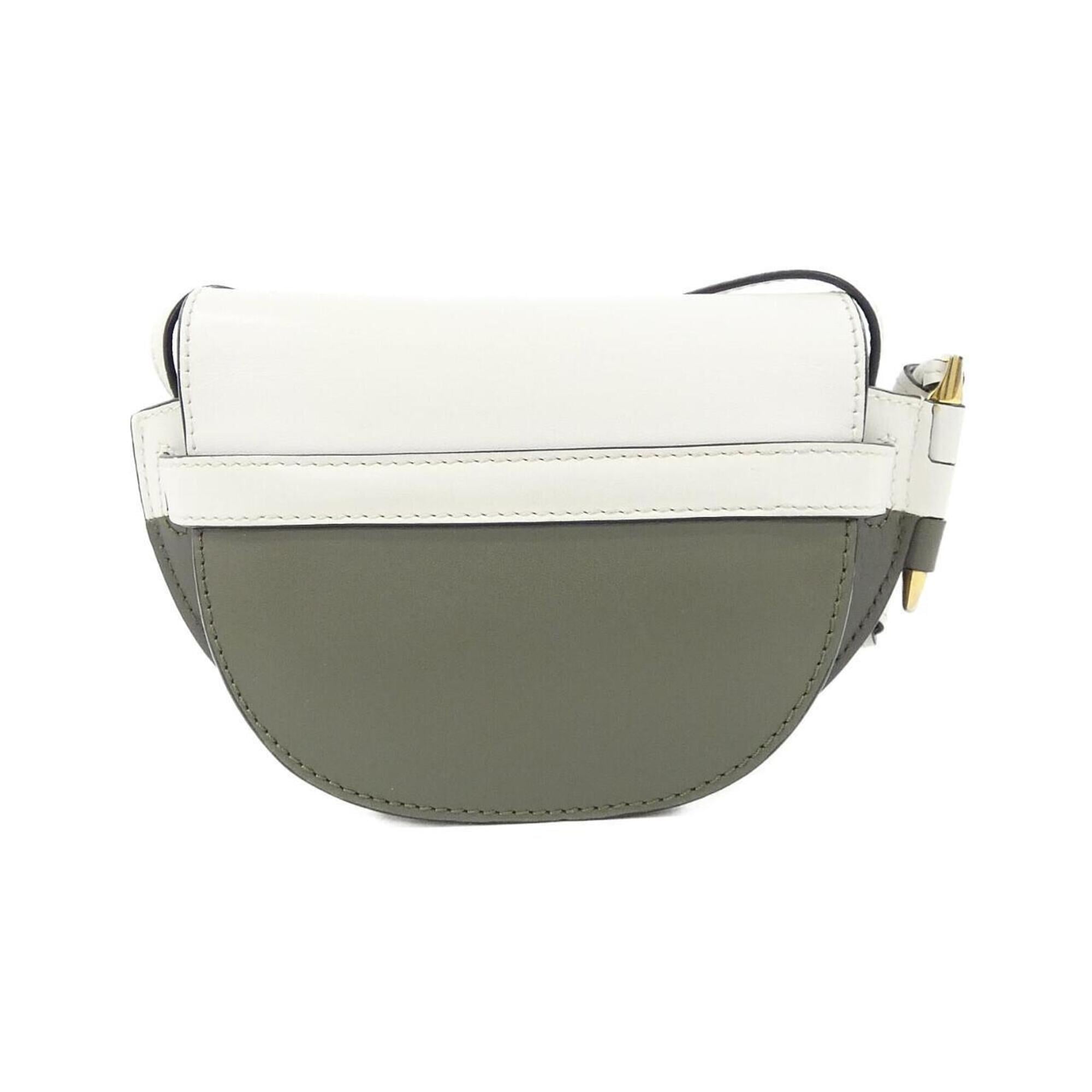 Loewe Dark Green Leather Handbag (Pre-Owned)