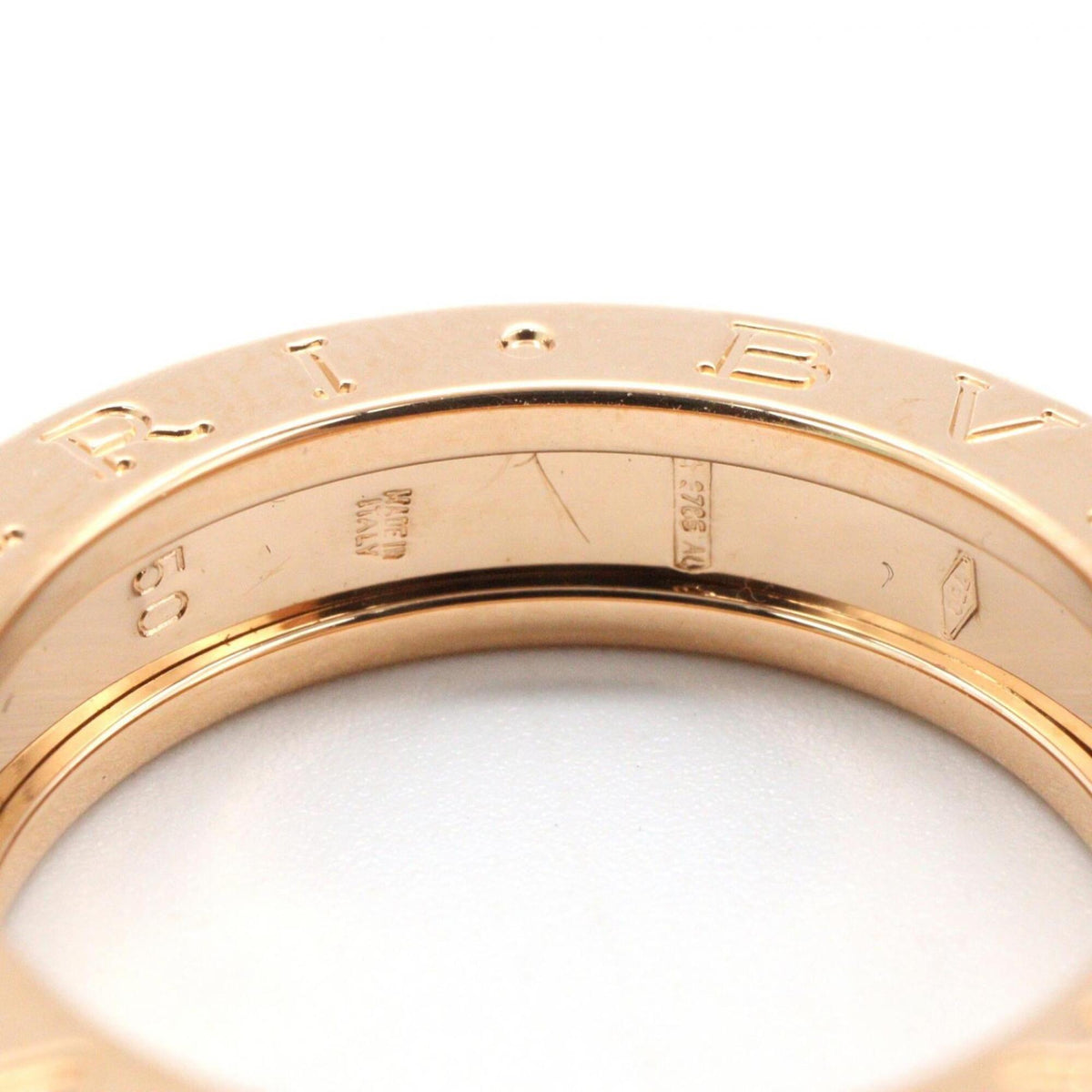 Bvlgari Pink Gold (18K) Band Ring (Pre-Owned)