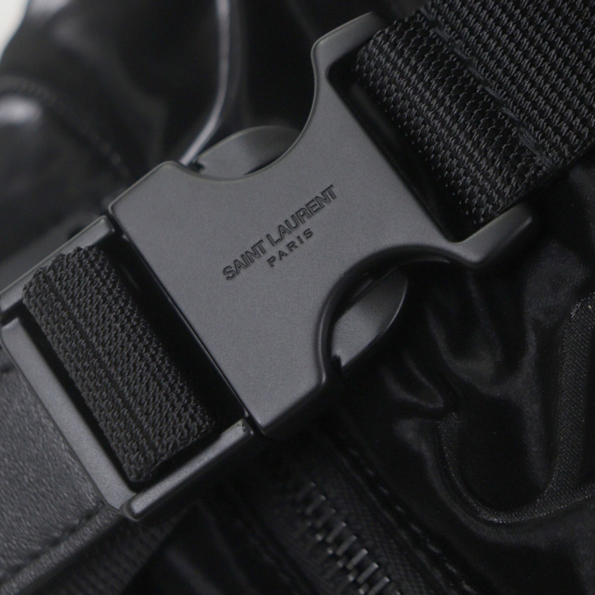 Saint Laurent Black Nylon Sling Bag (Pre-Owned)