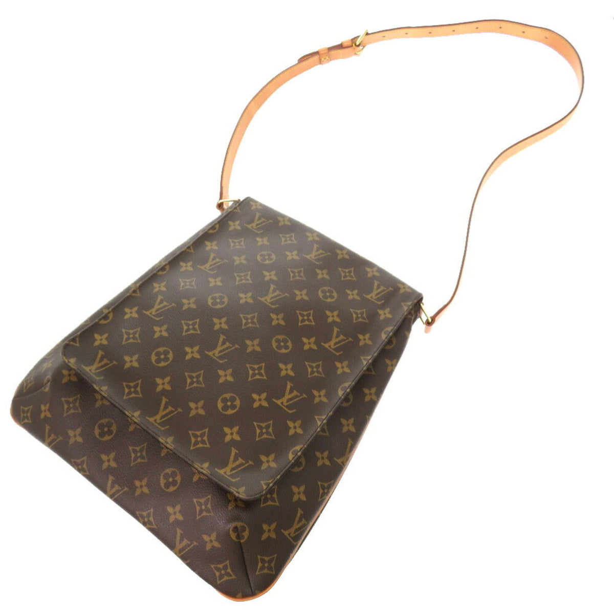 Louis Vuitton Brown Monogram Shoulder Bag (Pre-Owned)