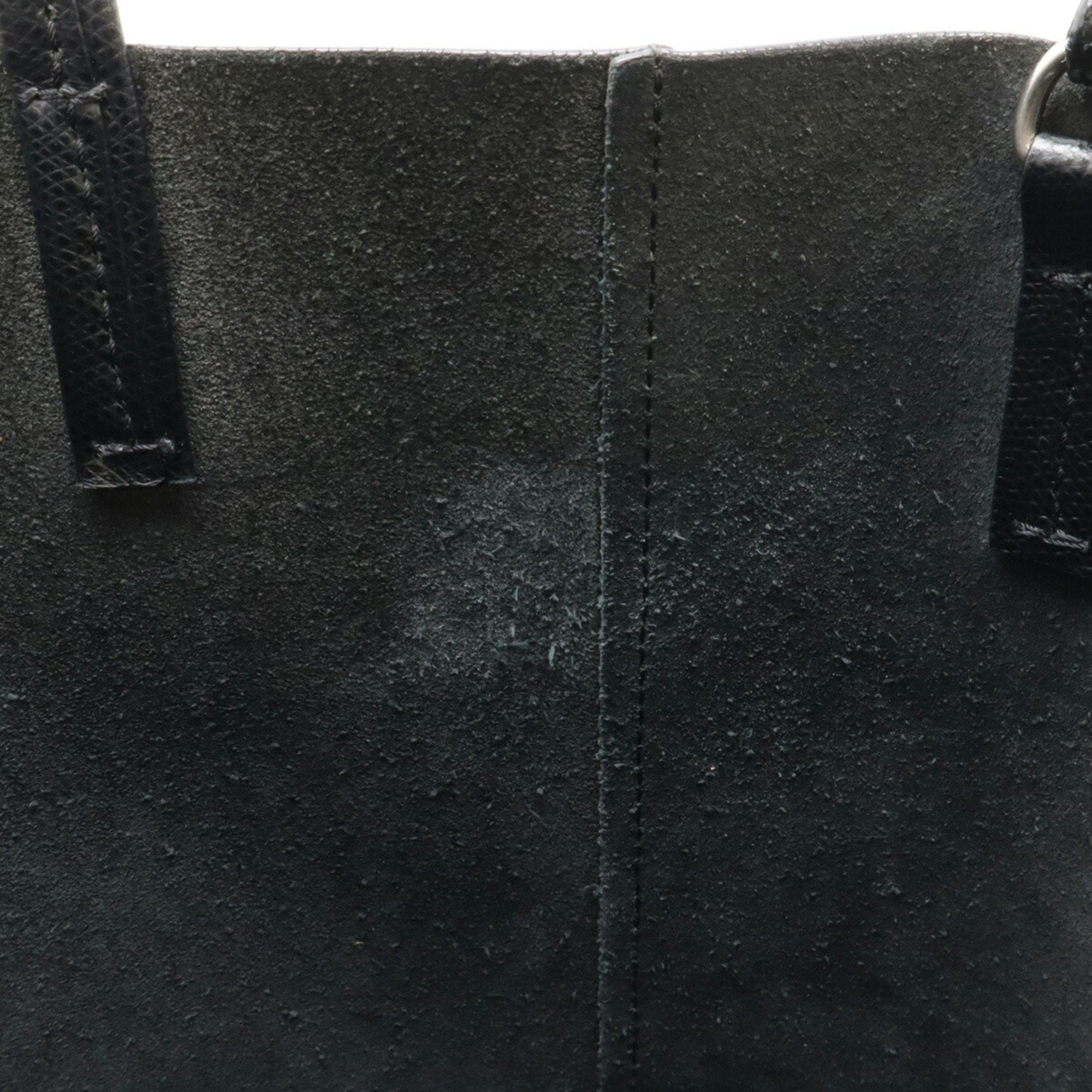 Celine Black Leather Handbag Shoulder Bag Tote Bag (Pre-Owned)
