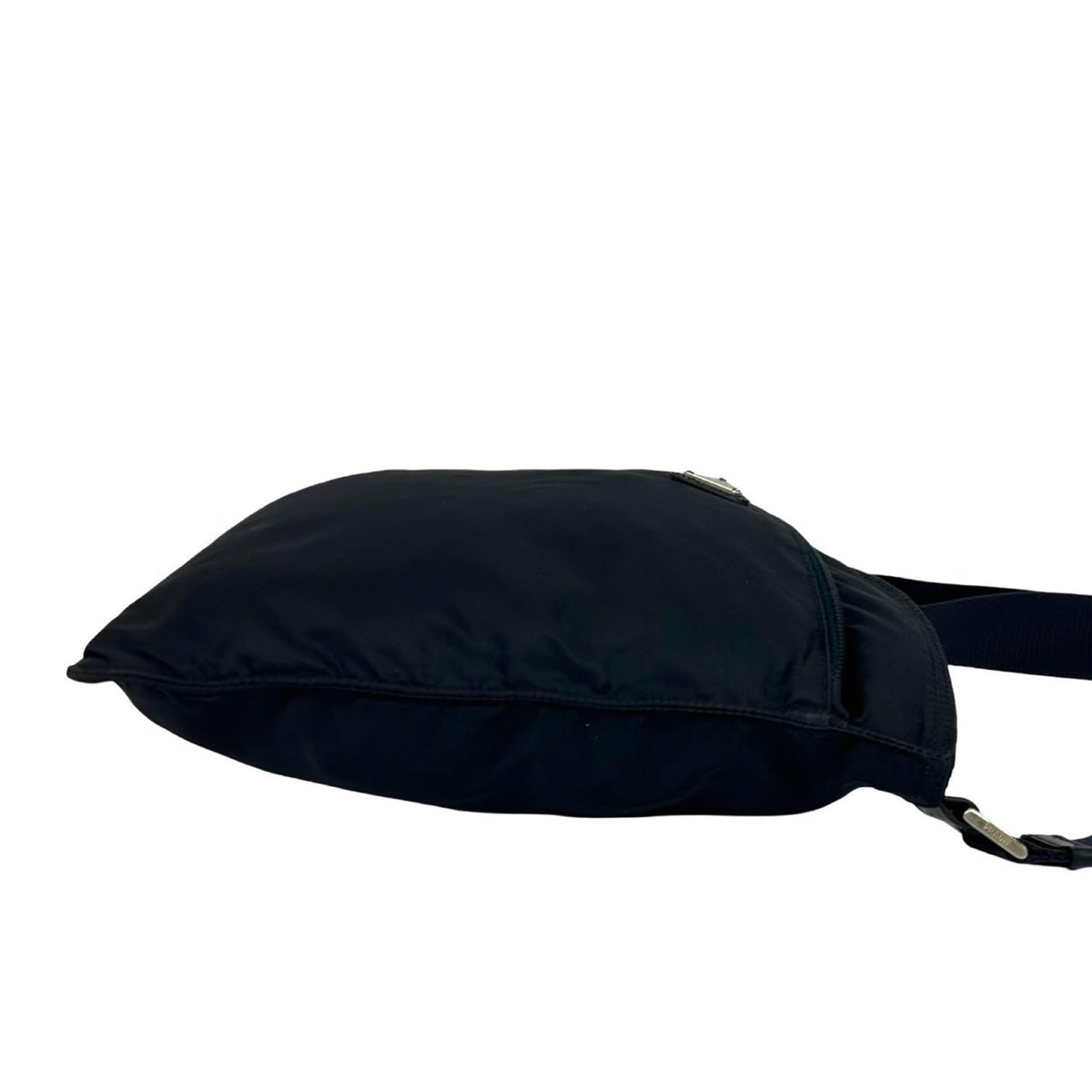 Prada Navy Nylon Pochette Shoulder Bag (Pre-Owned)