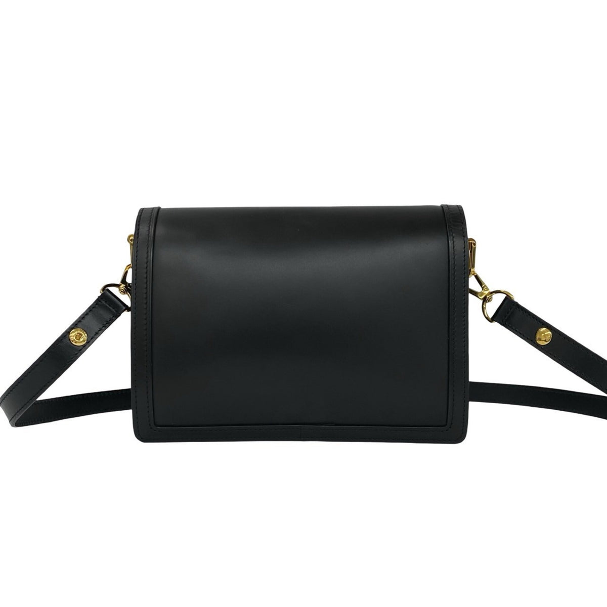 Louis Vuitton Black Leather Pochette Shoulder Bag (Pre-Owned)