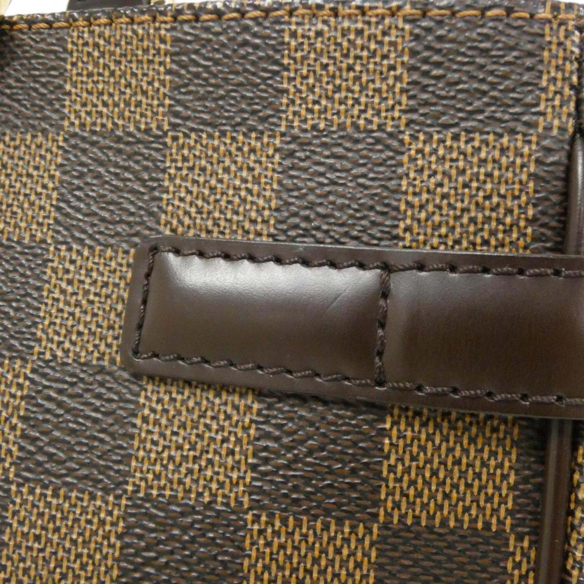 Louis Vuitton Brown Coated Canvas Handbag (Pre-Owned)