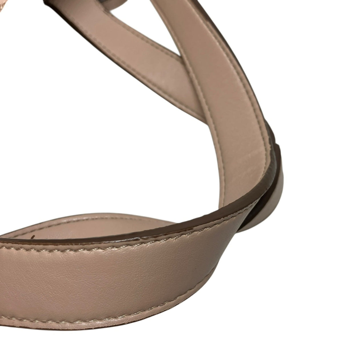 Stella Mccartney Beige Sand Faux Leather Pouch Tote Bag (Pre-Owned)