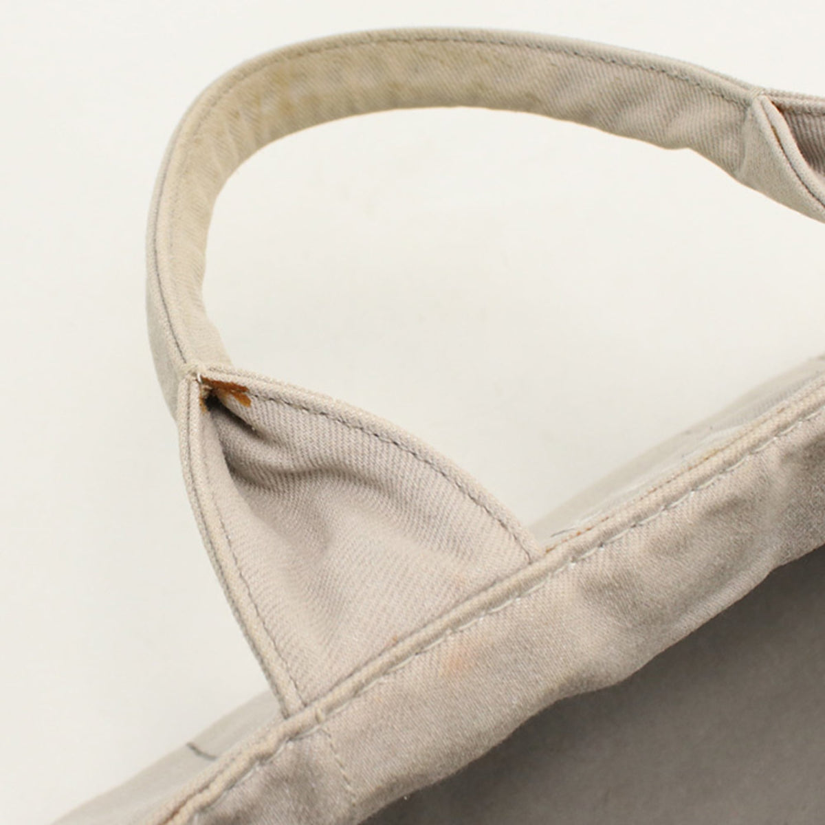 Prada Gray Canvas Tote Bag (Pre-Owned)