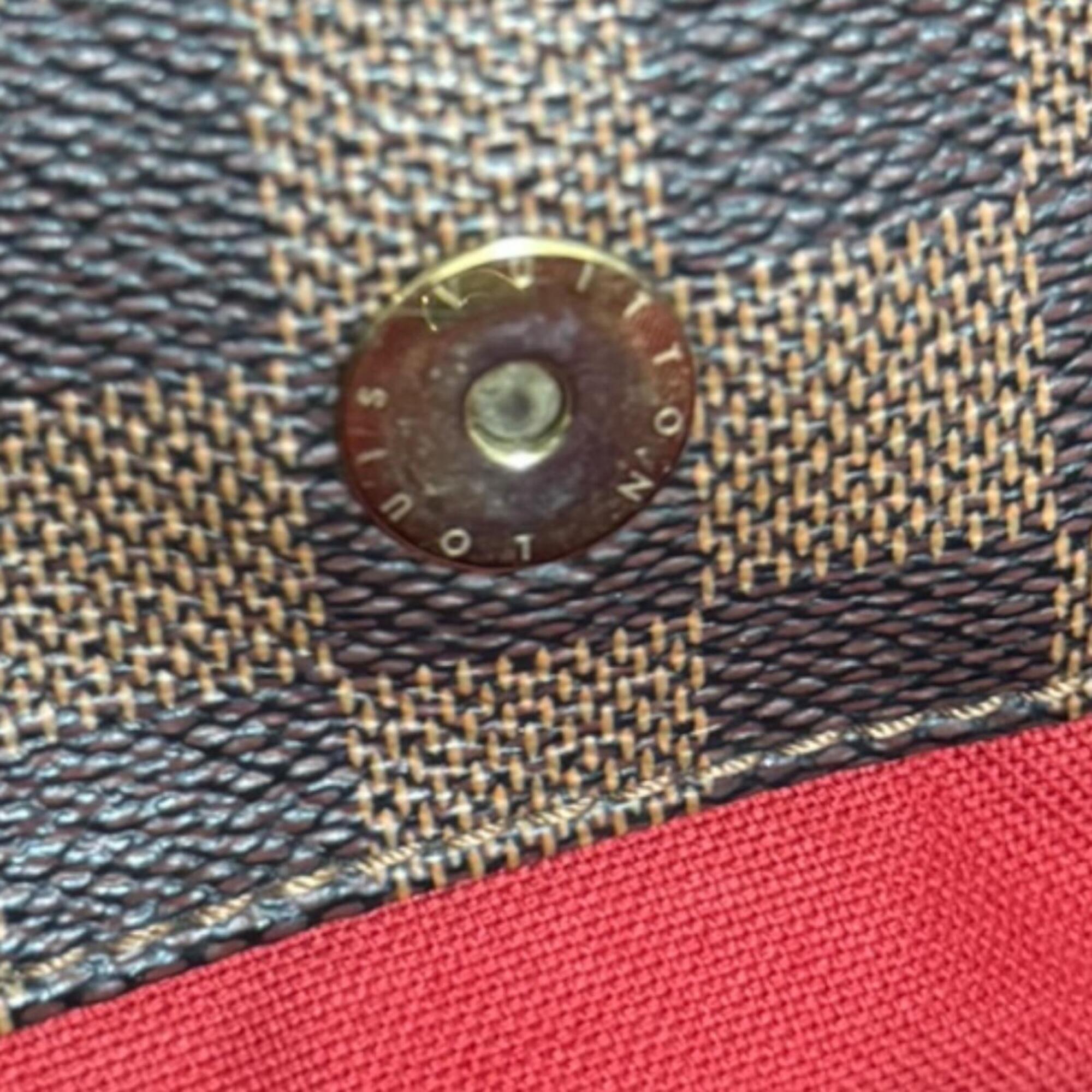 Louis Vuitton Damier Brown Damier Canvas Shoulder Bag (Pre-Owned)