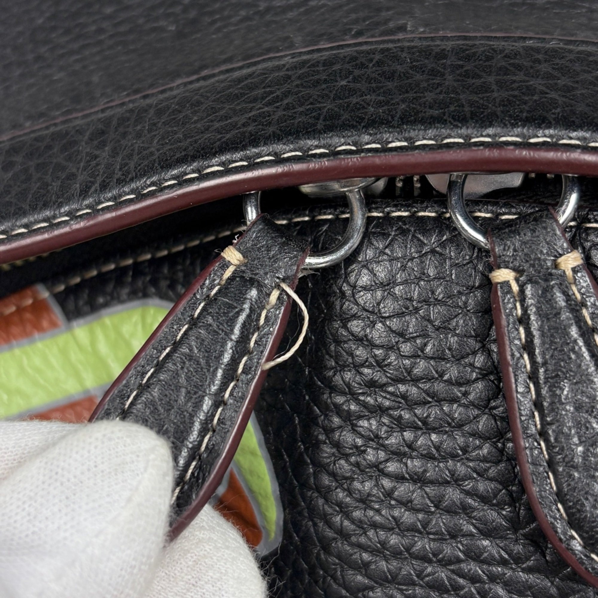 Coach Black Leather Backpack (Pre-Owned)