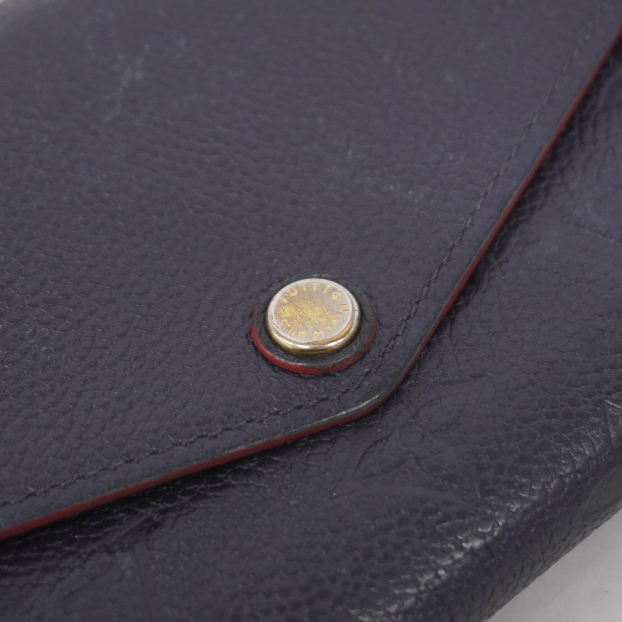 Louis Vuitton Marine Rouge Long Wallet (Bi-Fold) (Pre-Owned)