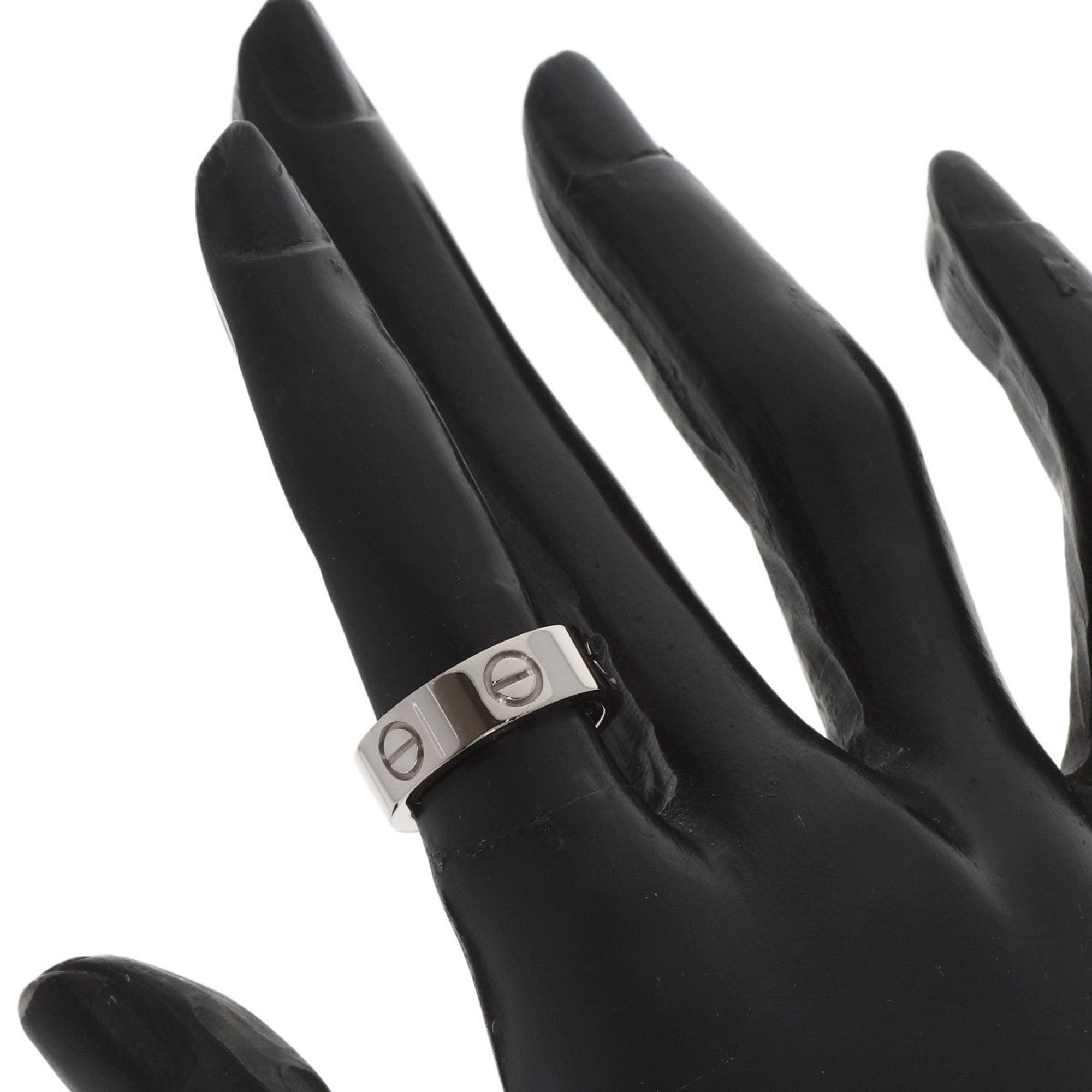 Cartier Love White Gold (18K) Band Ring (Pre-Owned)