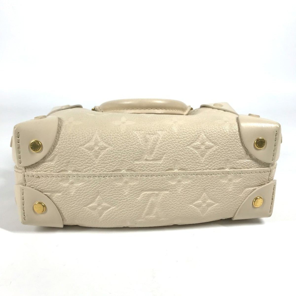 Louis Vuitton White Monogram Empreinte Handbag Shoulder Bag (Pre-Owned)