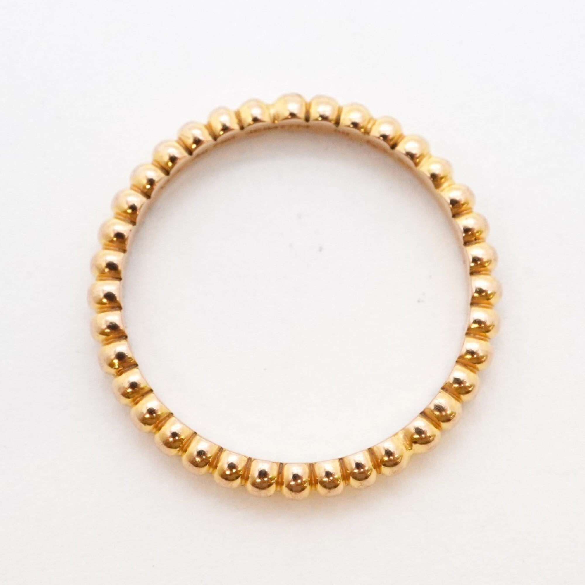 Van Cleef & Arpels Pink Gold (18K) Band Ring (Pre-Owned)