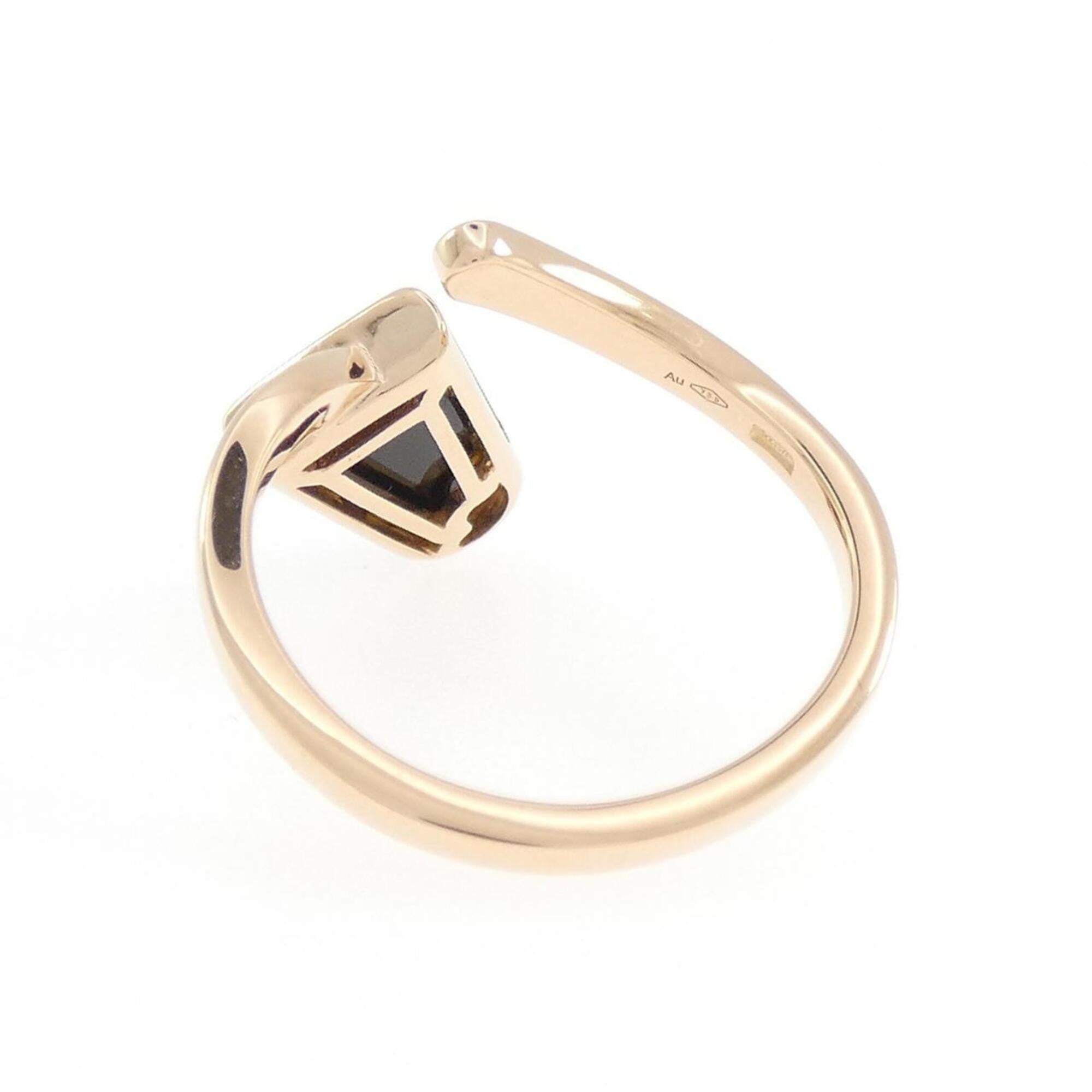 Bvlgari Bvlgari Bvlgari Pink Gold (18K) Band Ring (Pre-Owned)