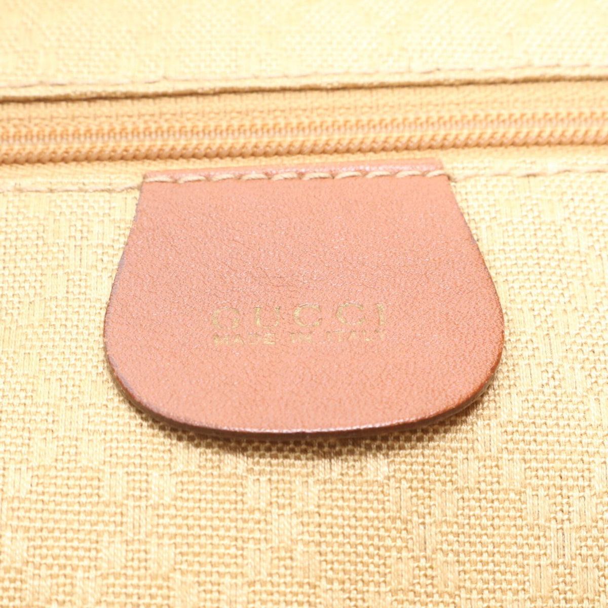 Gucci Brown Leather Backpack (Pre-Owned)