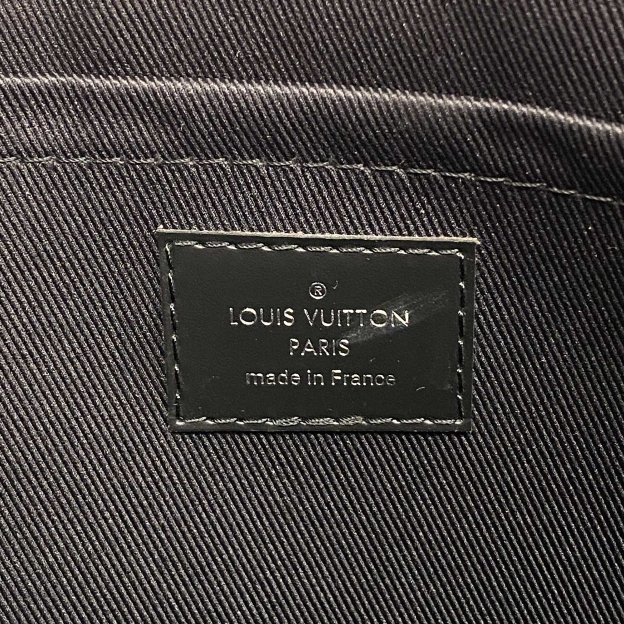 Louis Vuitton Black Clutch Bag (Pre-Owned)