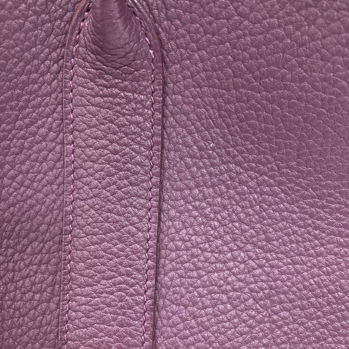Hermes Purple Negonda Leather Handbag (Pre-Owned)