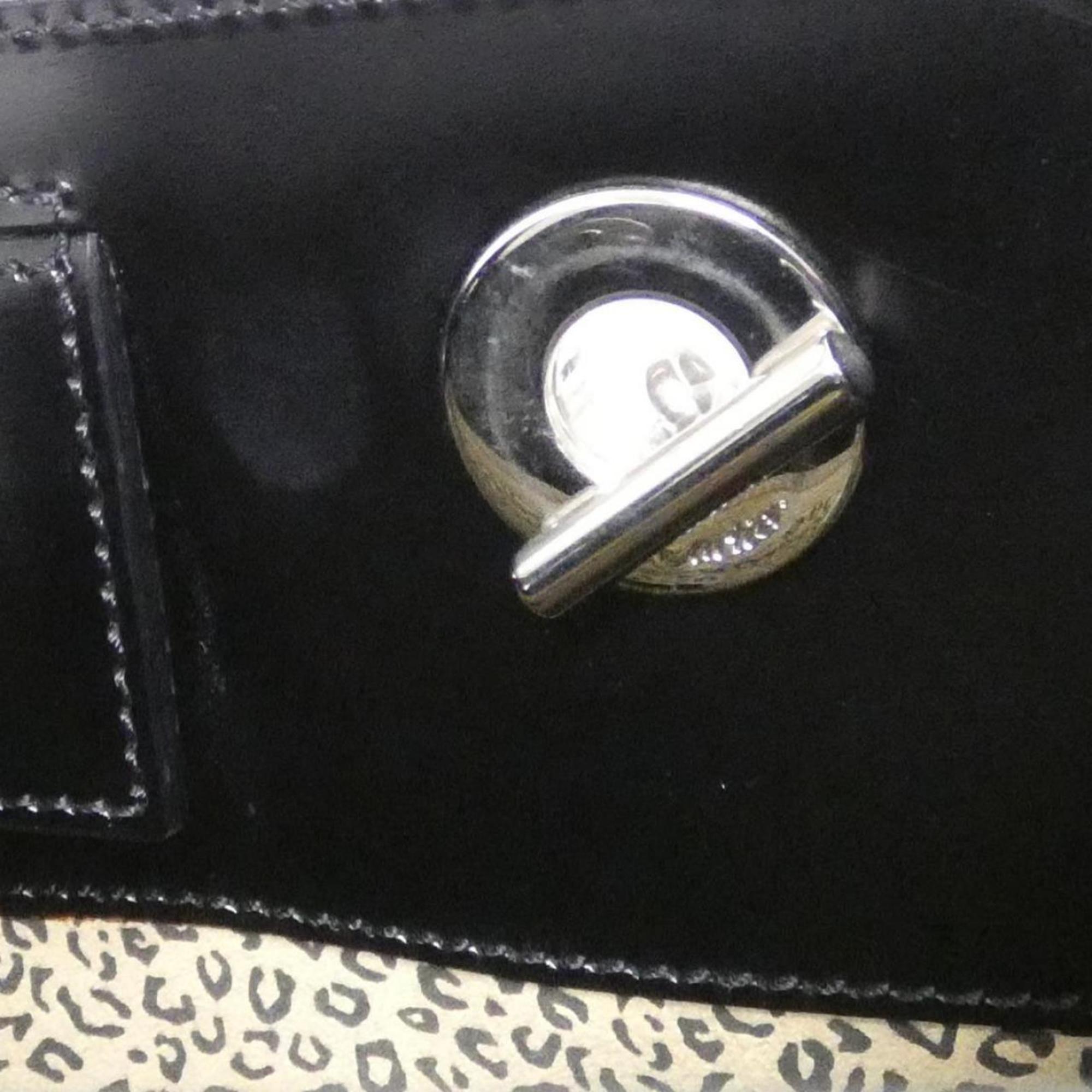 Cartier Black Leather Handbag (Pre-Owned)