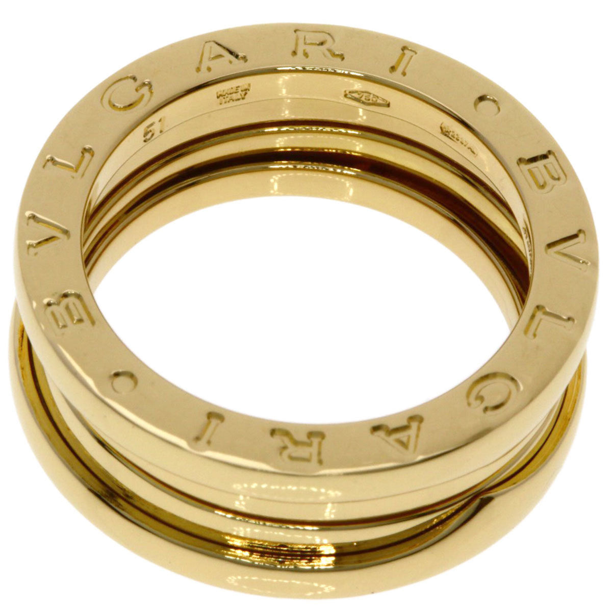 Bvlgari B.Zero1 Yellow Gold (18K) Band Ring (Pre-Owned)