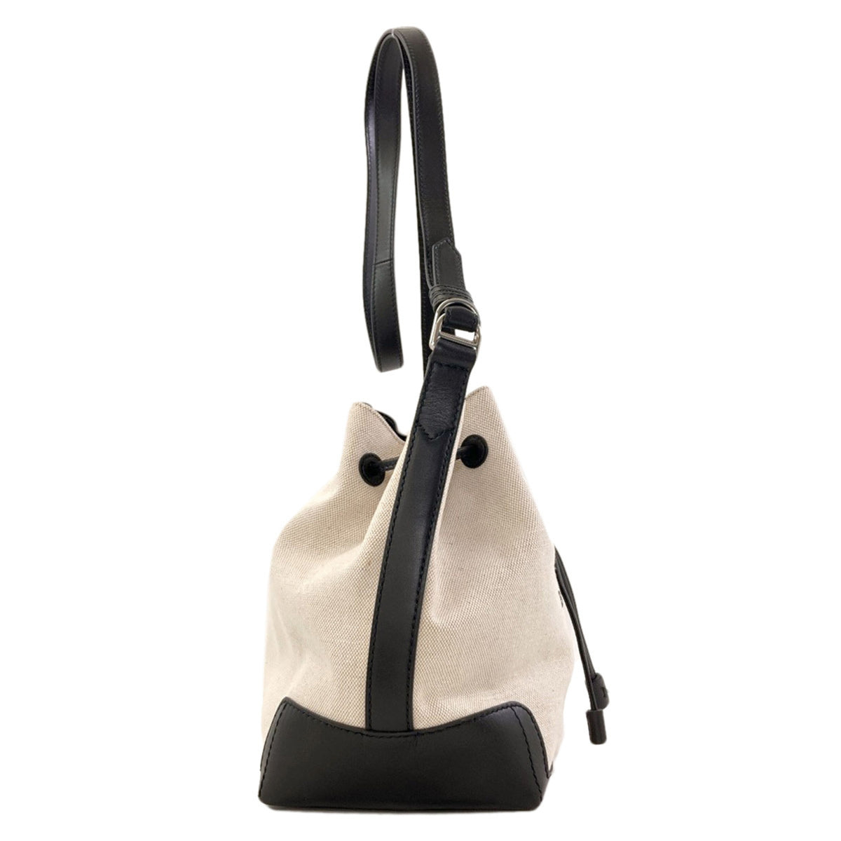 Balenciaga Black Canvas Pouch Shoulder Bag (Pre-Owned)