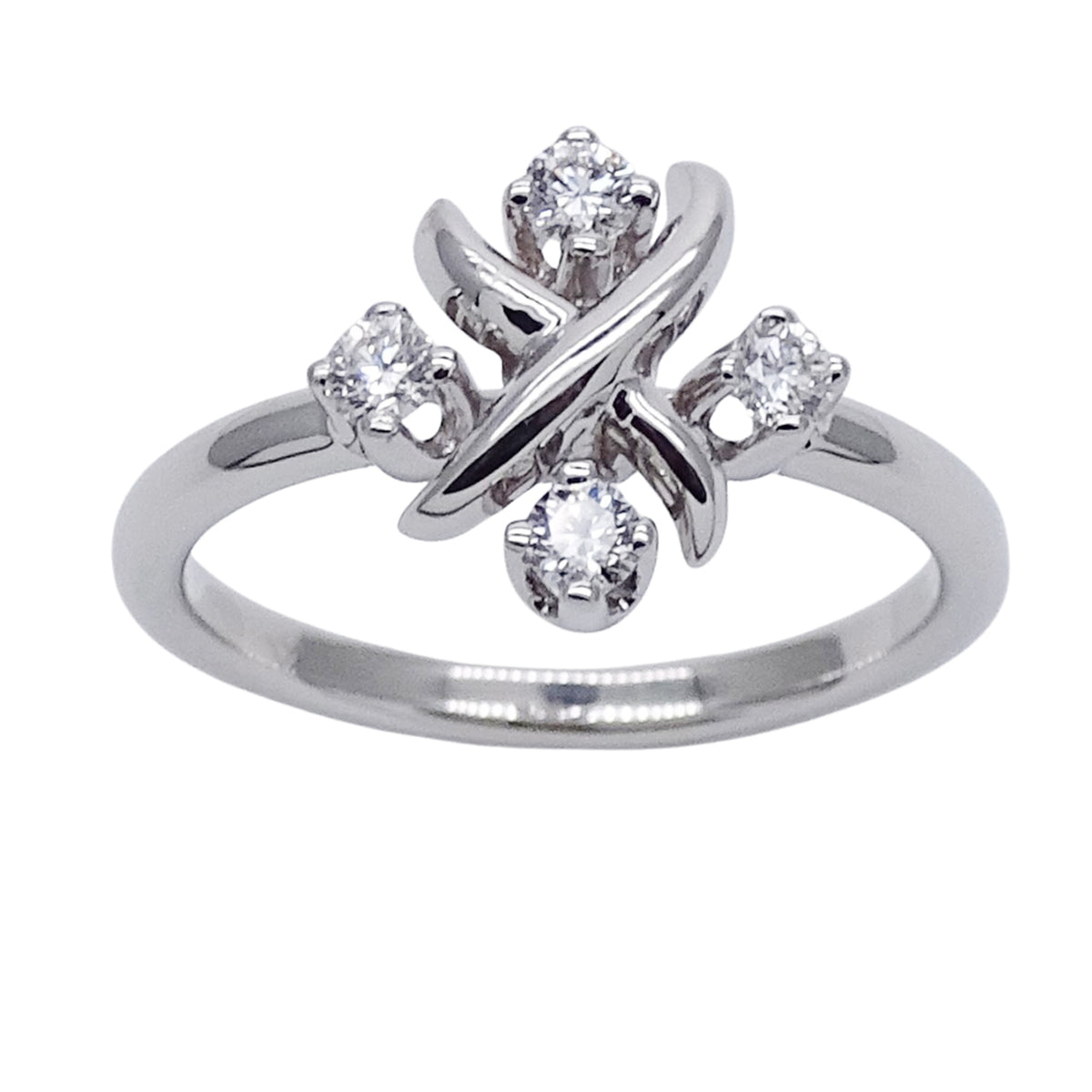 Tiffany Silver Band Ring (Pre-Owned)