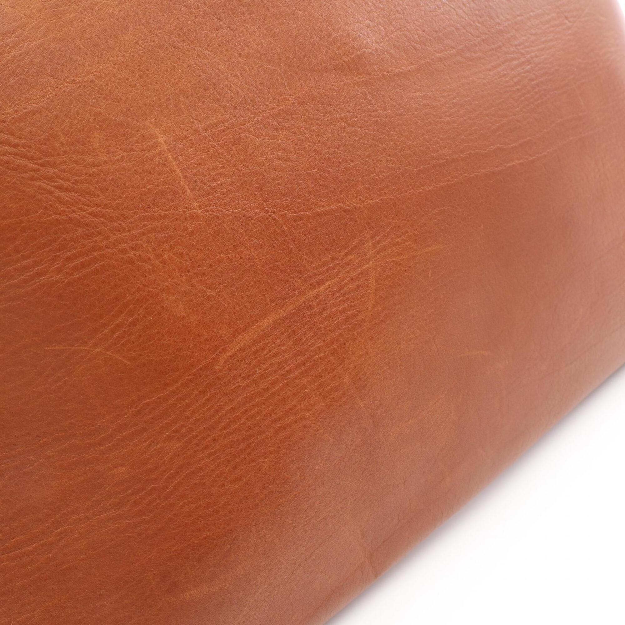 Hermes Brown Fauve Barenia Leather Handbag Shoulder Bag (Pre-Owned)