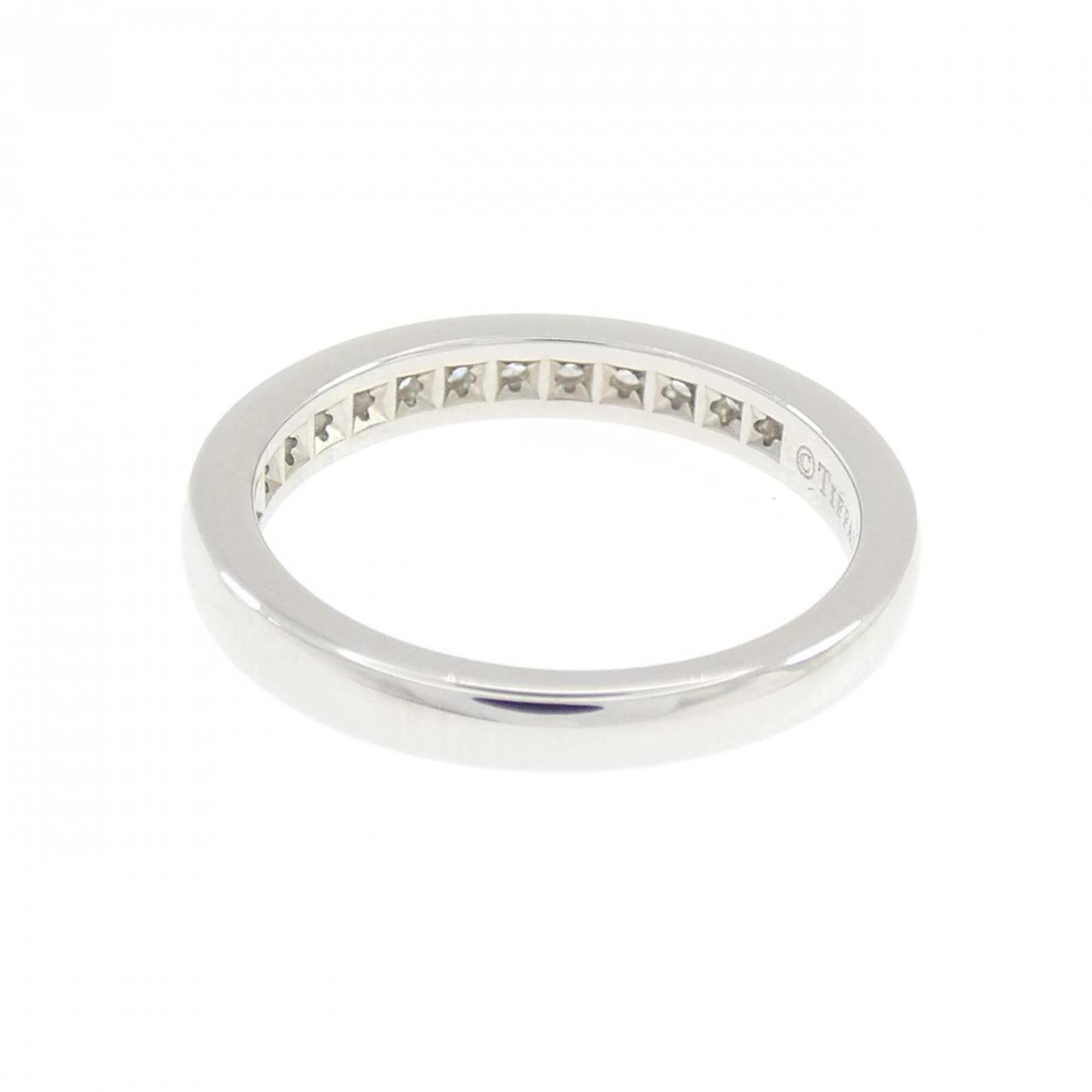 Tiffany Platinum Platinum 950 Band Ring (Pre-Owned)