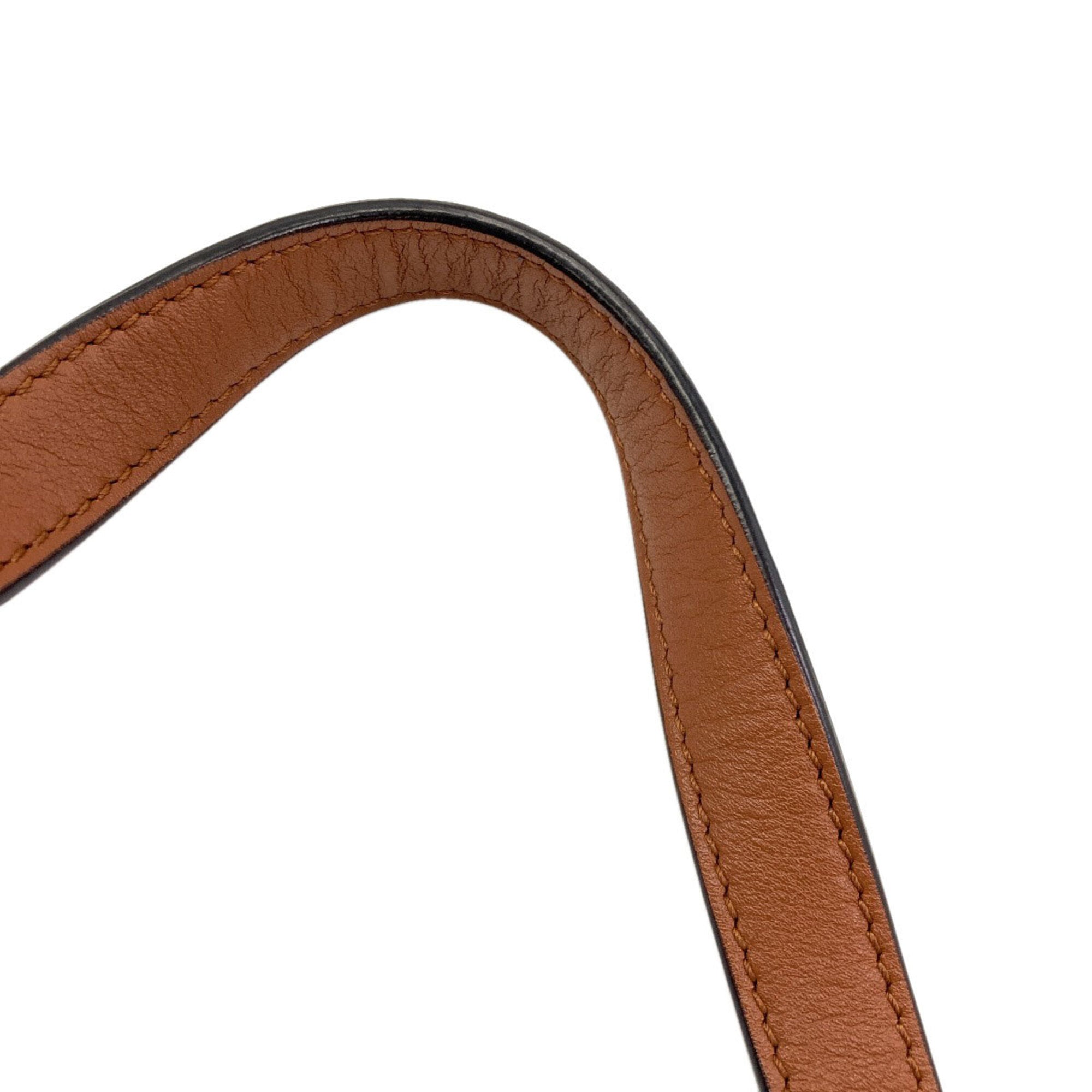 Valentino Brown Vinyl Tote Bag (Pre-Owned)