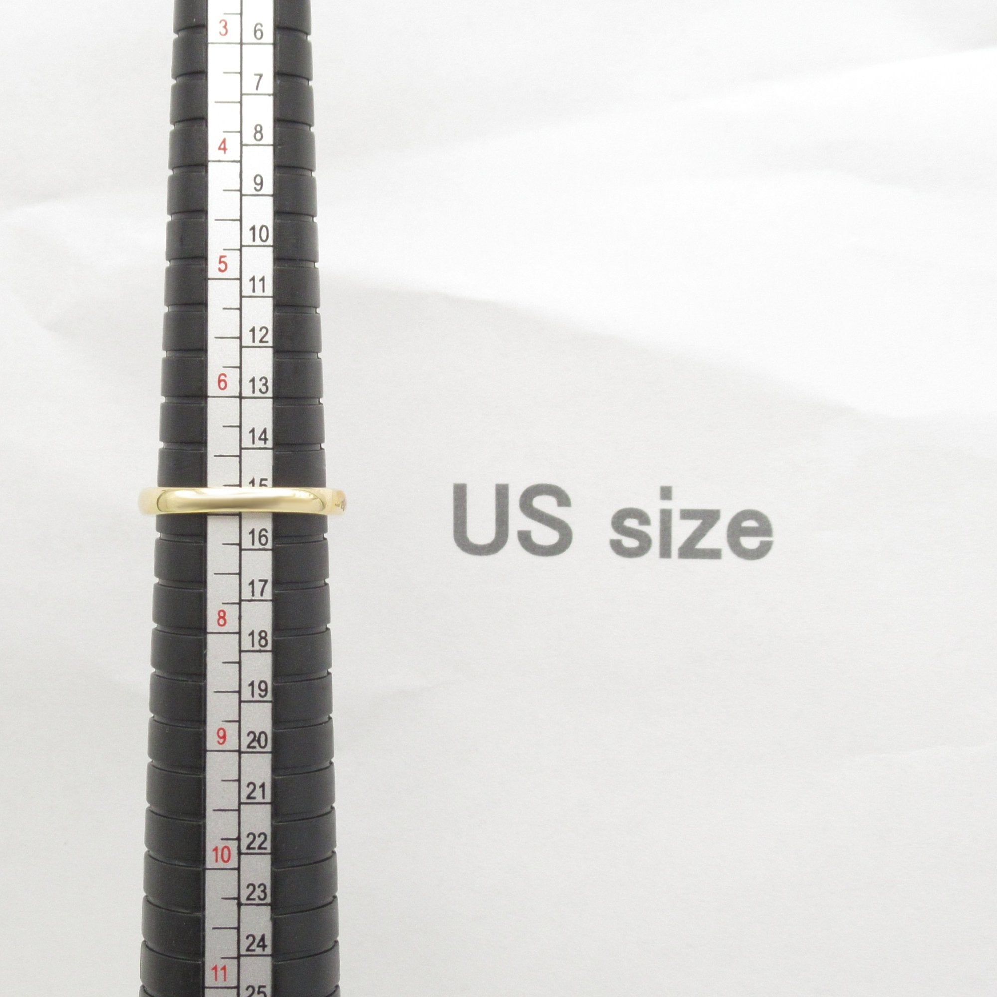 Van Cleef & Arpels Vintage Alhambra Yellow Band Ring (Pre-Owned)