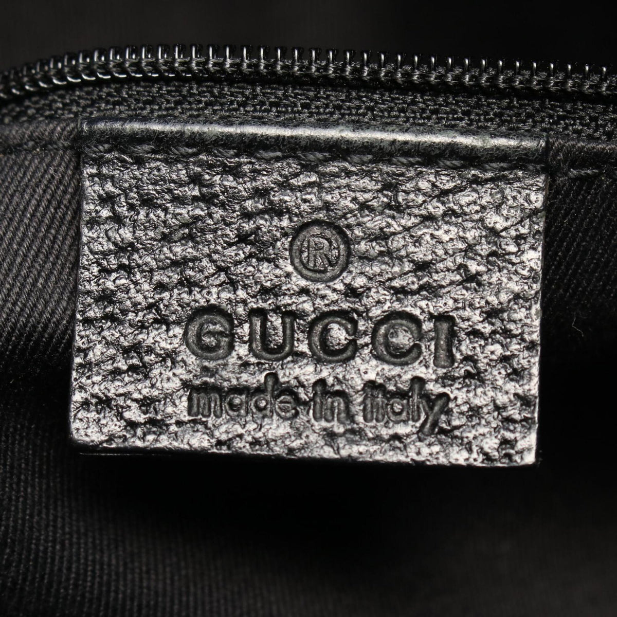 Gucci Gg Canvas Black Gg Canvas Leather Handbag Tote Bag (Pre-Owned)