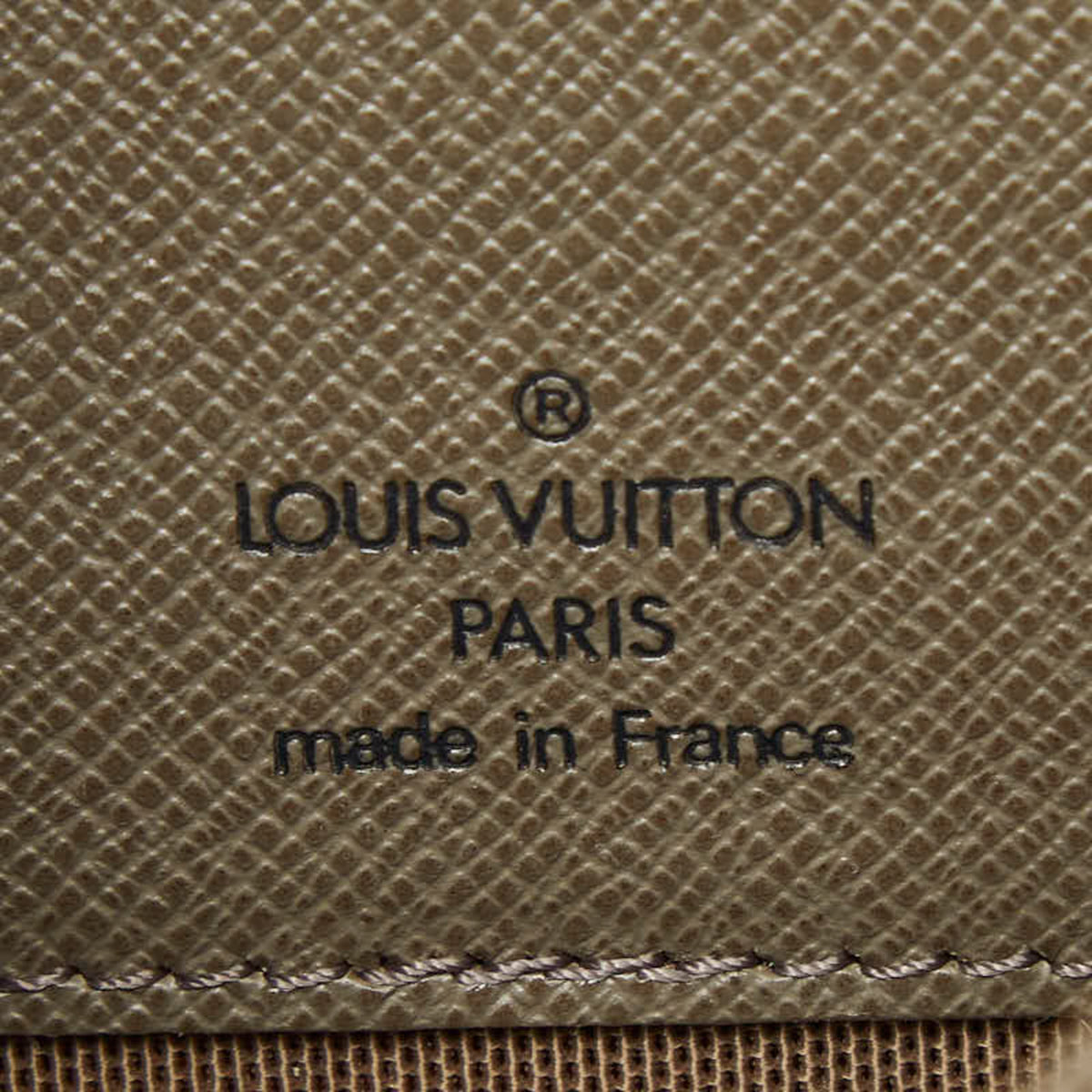 Louis Vuitton Beige Brown Canvas Leather Sling Bag (Pre-Owned)