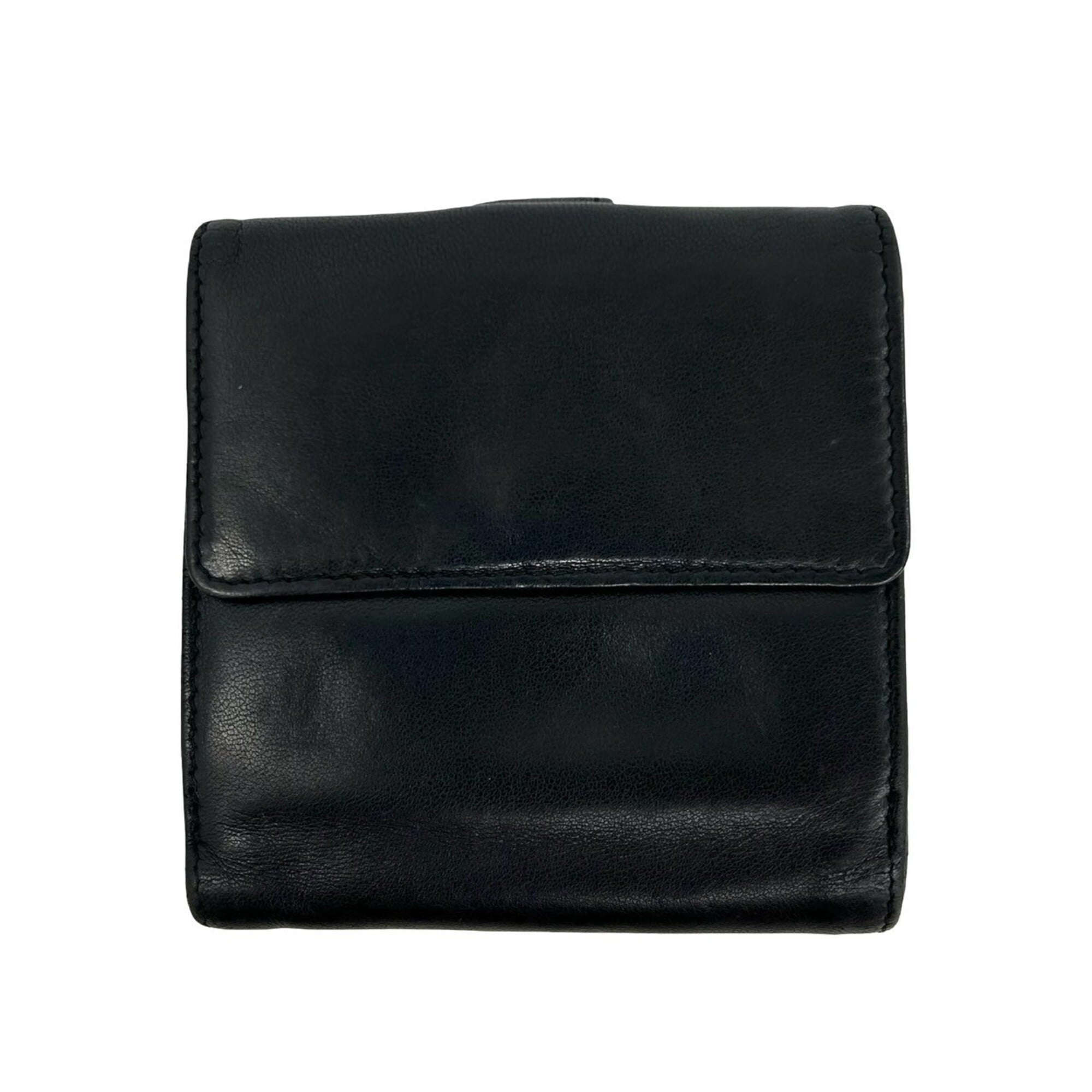 Loewe Black Leather Wallet (Bi-Fold) (Pre-Owned)