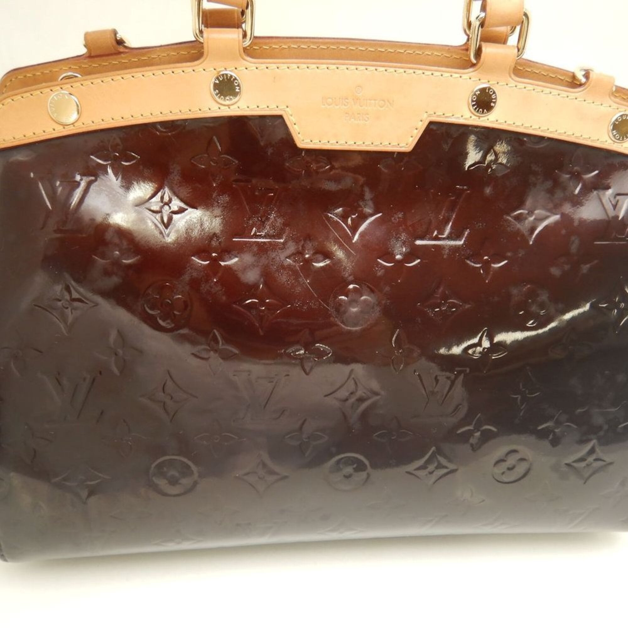Louis Vuitton Monogram Vernis Amarante Monogram Vernis Handbag (Pre-Owned)