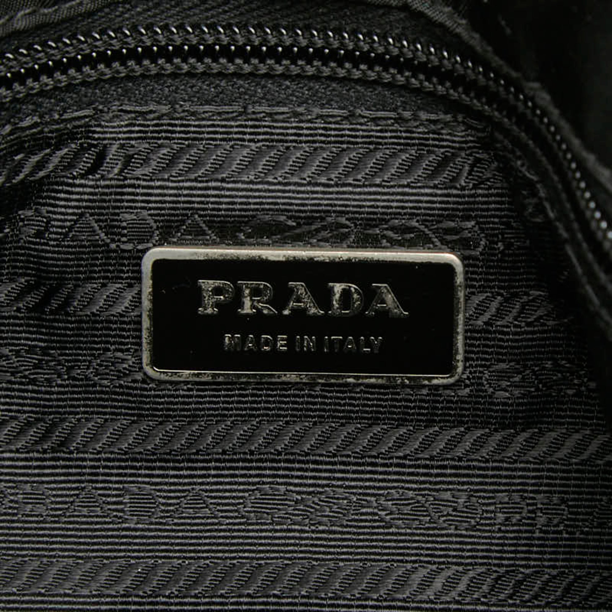 Prada Black Nylon Handbag (Pre-Owned)