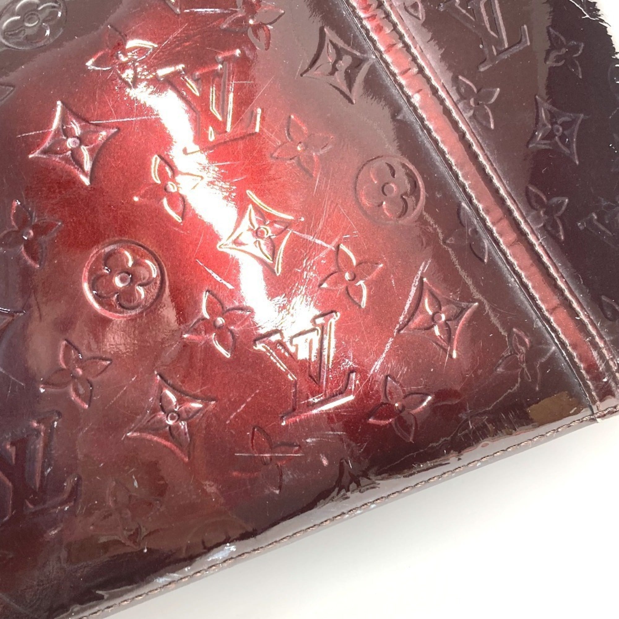 Louis Vuitton Monogram Vernis Amarante Purple Monogram Vernis Shoulder Bag Tote Bag (Pre-Owned)