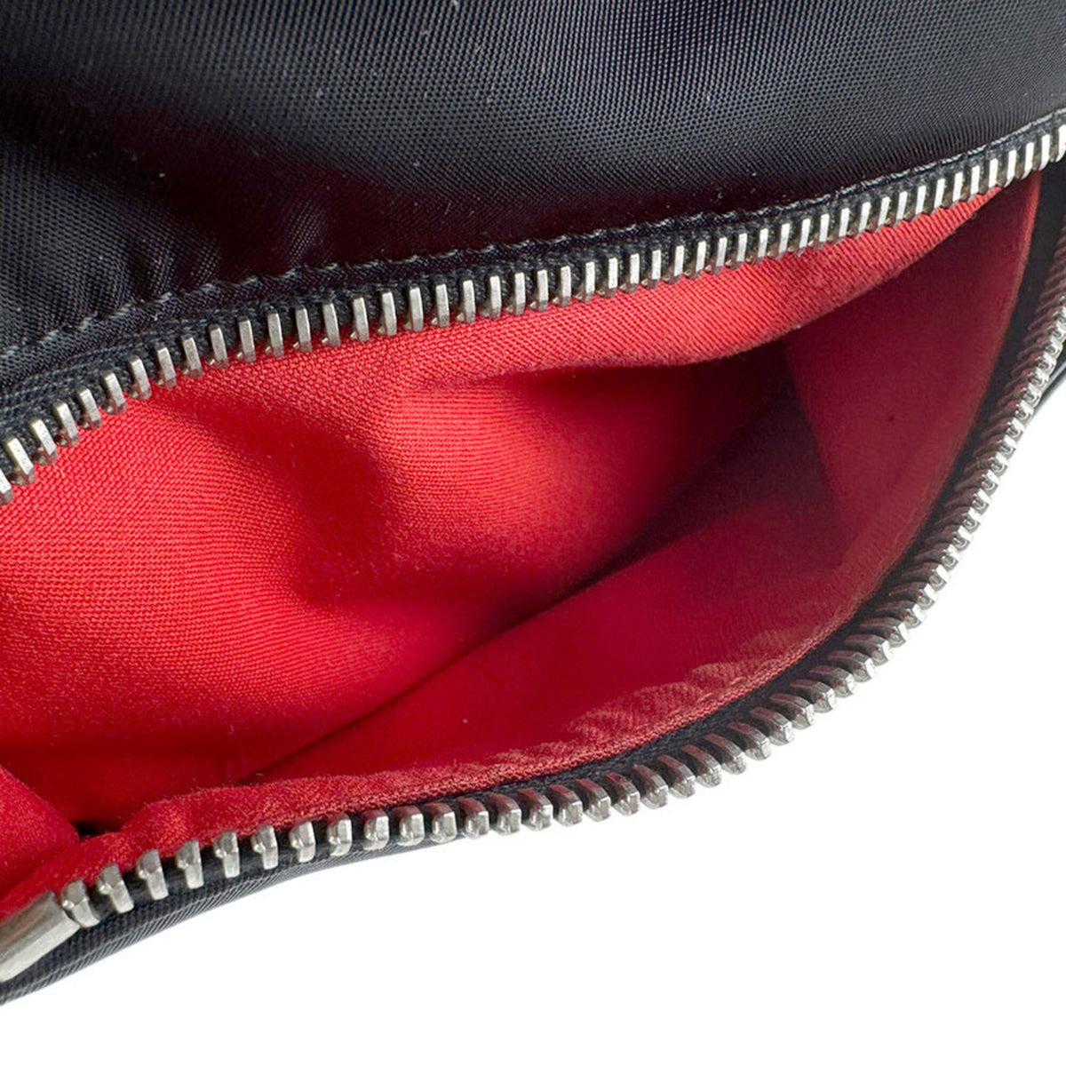 Fendi Black Nylon Fur Backpack (Pre-Owned)