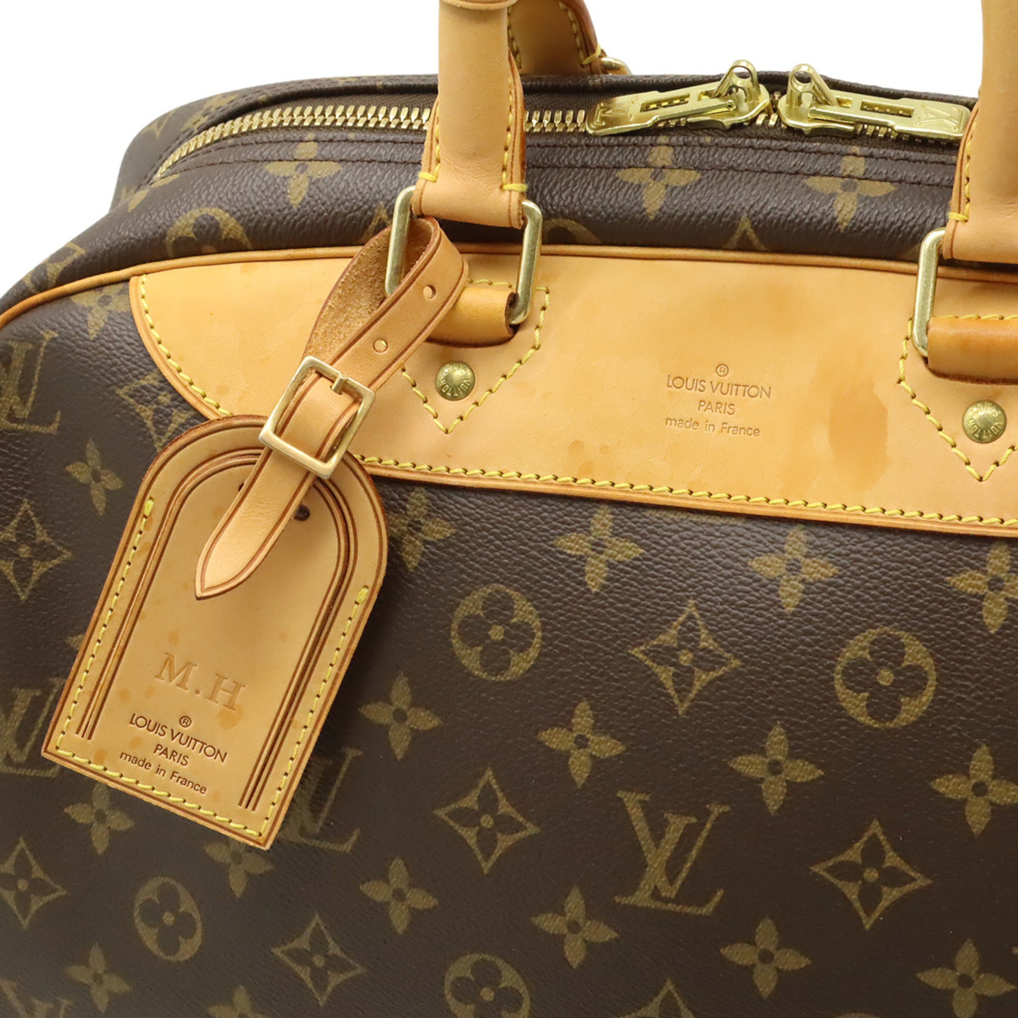 Louis Vuitton Brown Monogram Monogram Canvas Pvc Boston Bag Handbag Sports Bag (Pre-Owned)