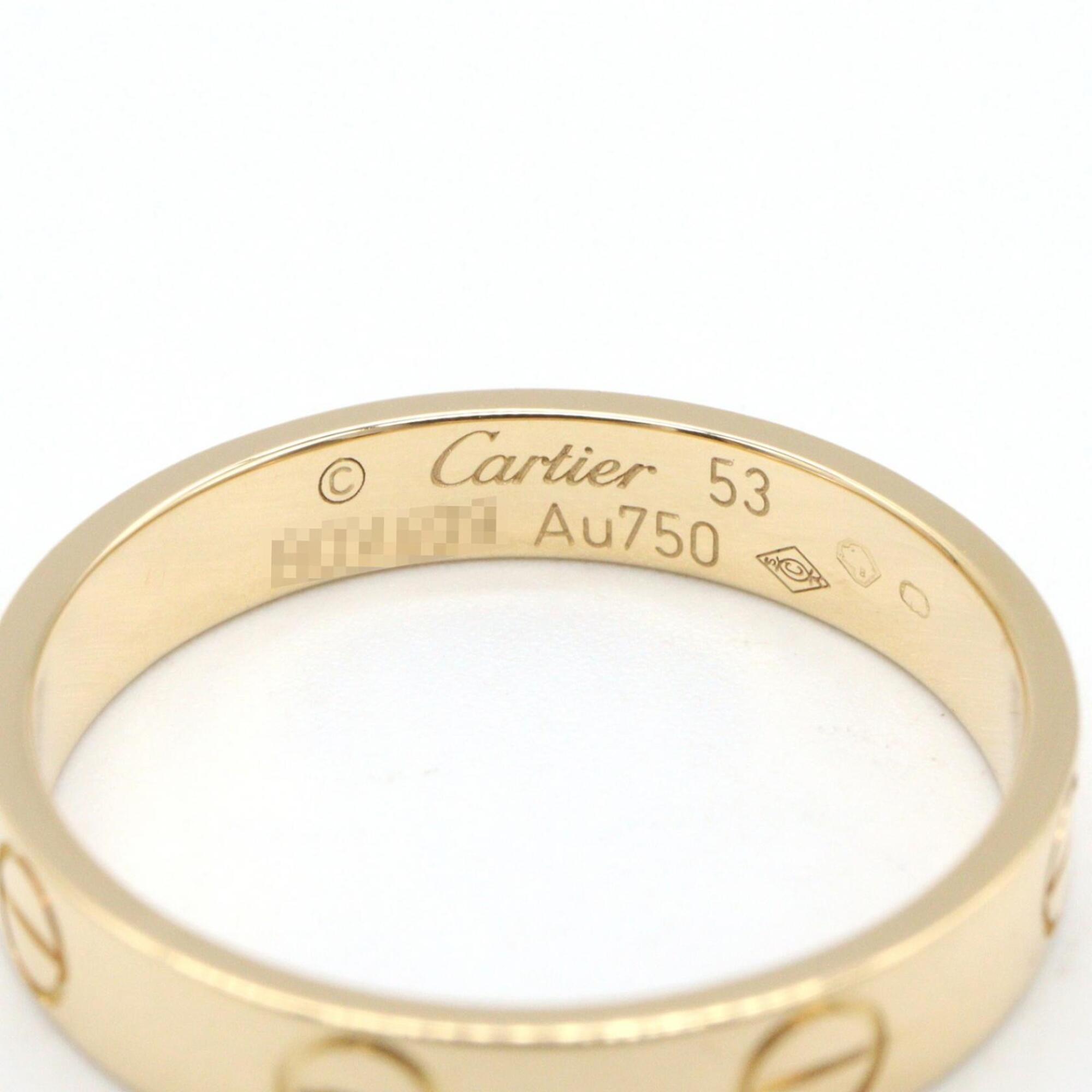 Cartier Gold Yellow Gold (18K) Band Ring (Pre-Owned)