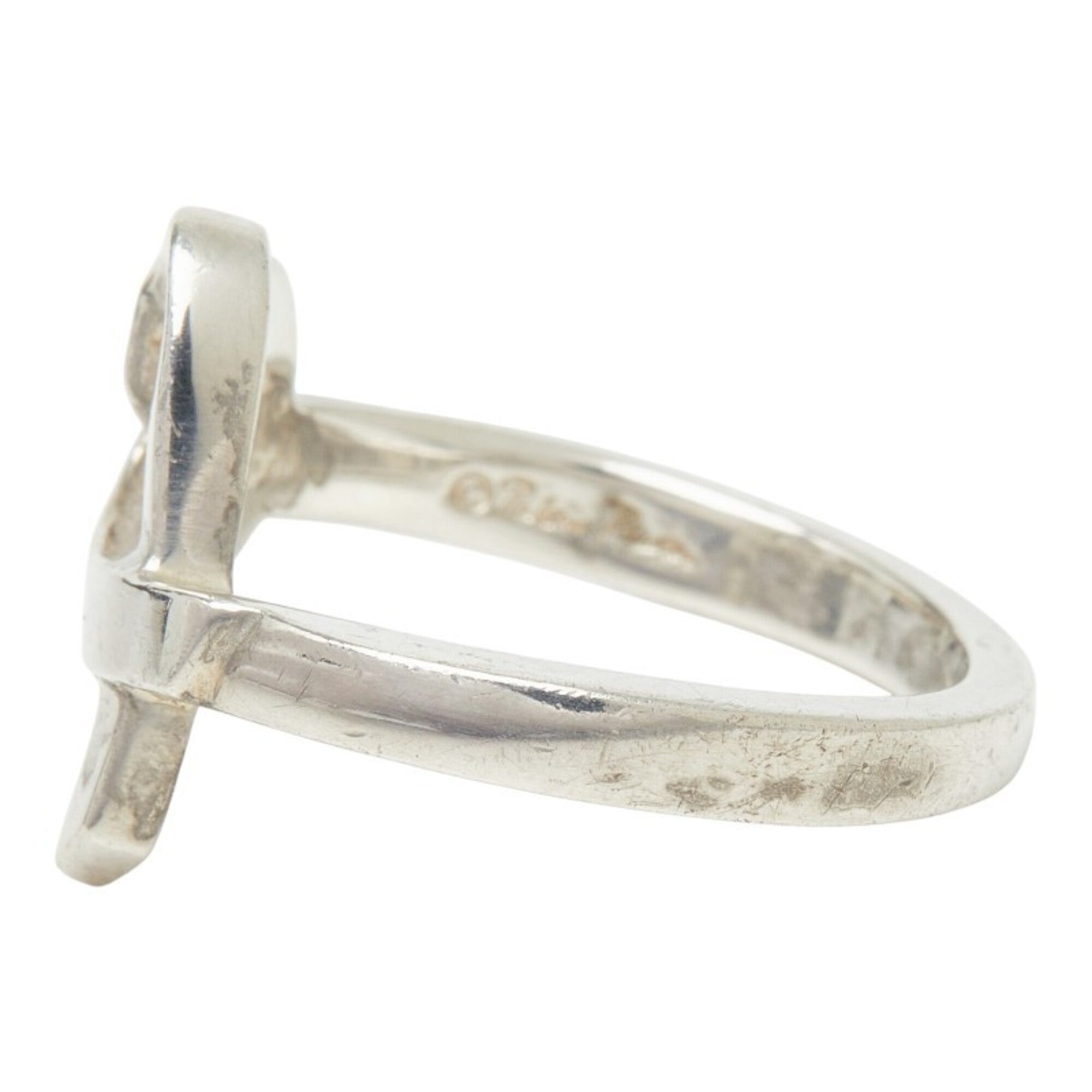 Tiffany Silver 925 Band Ring (Pre-Owned)