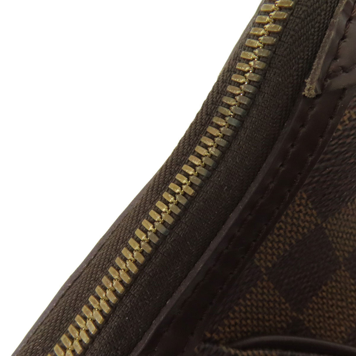 Louis Vuitton Damier Canvas Ebene Damier Canvas Shoulder Bag (Pre-Owned)