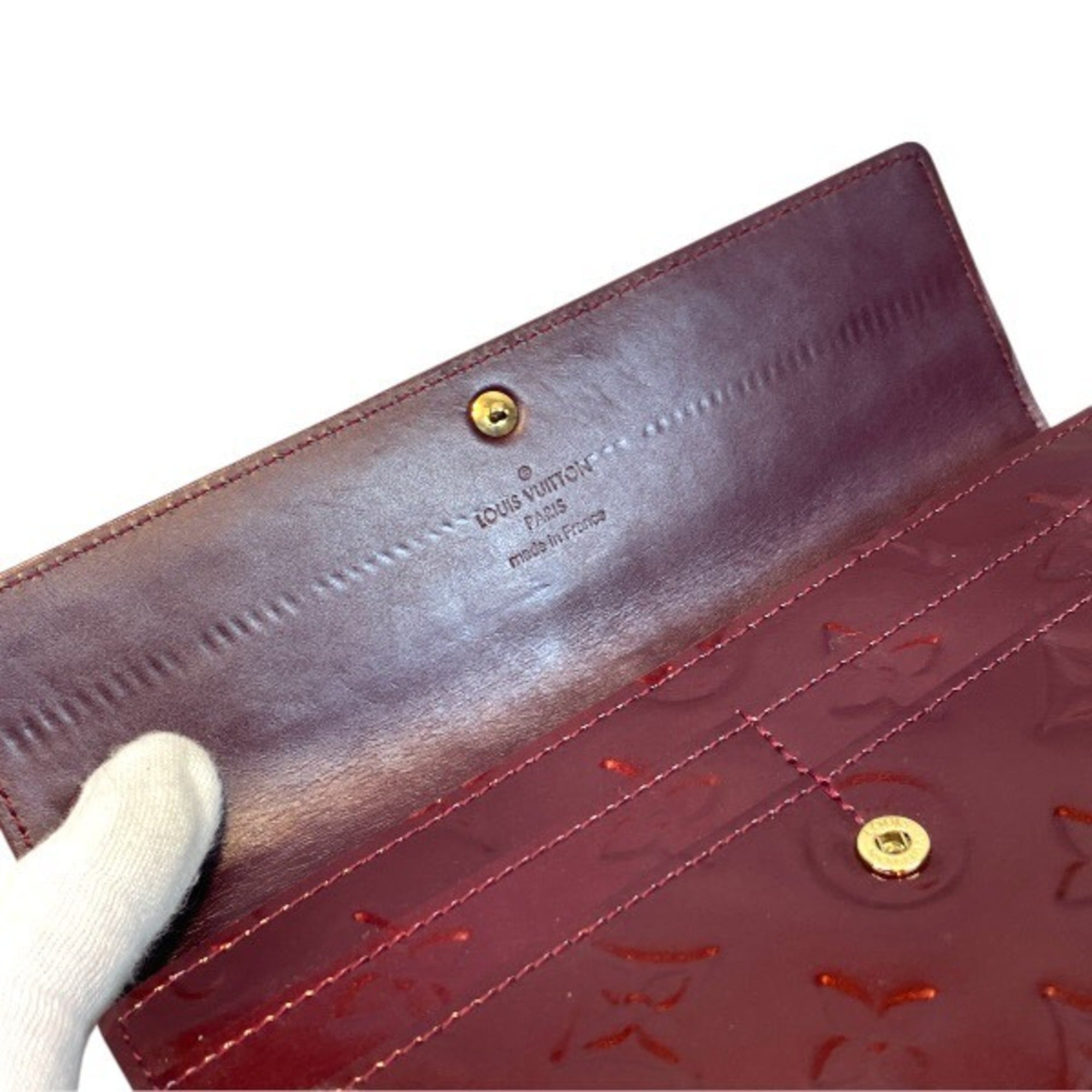 Louis Vuitton Griotte Patent Leather Coin Purse/Coin Case (Pre-Owned)