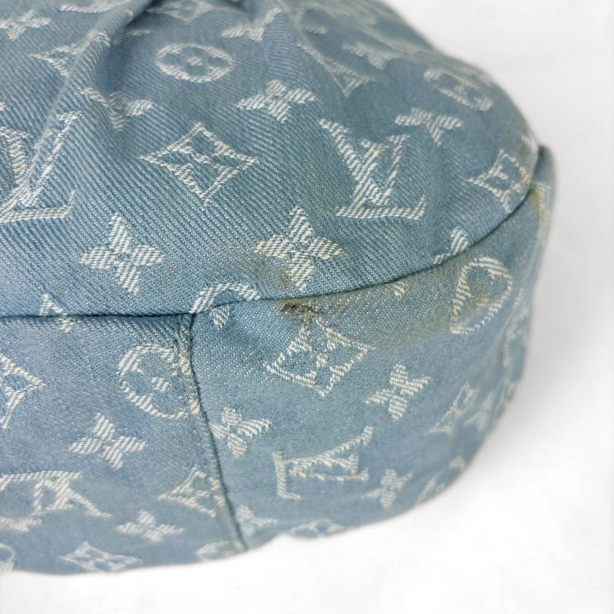 Louis Vuitton Monogram Denim Monogram Denim Shoulder Bag (Pre-Owned)