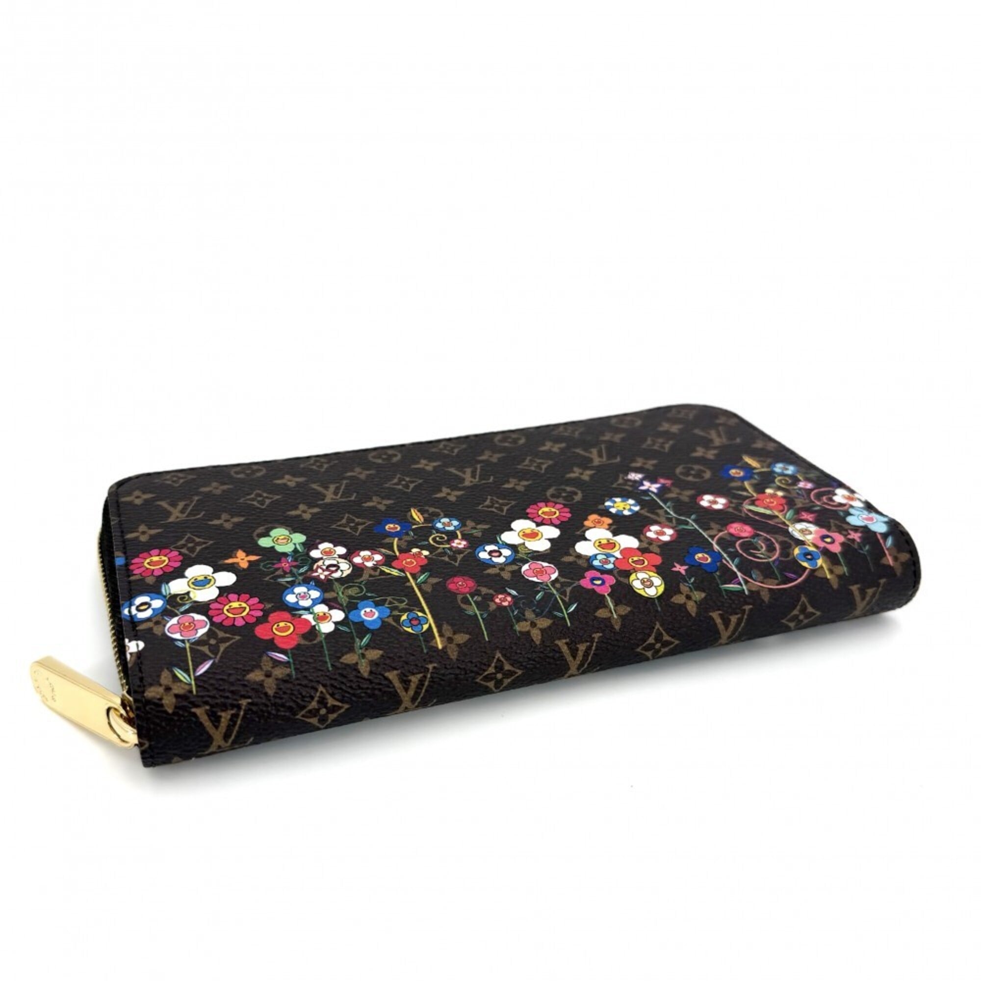 Louis Vuitton Monogram Brown Monogram Multi-Color Monogram Long Wallet (Bi-Fold) (Pre-Owned)