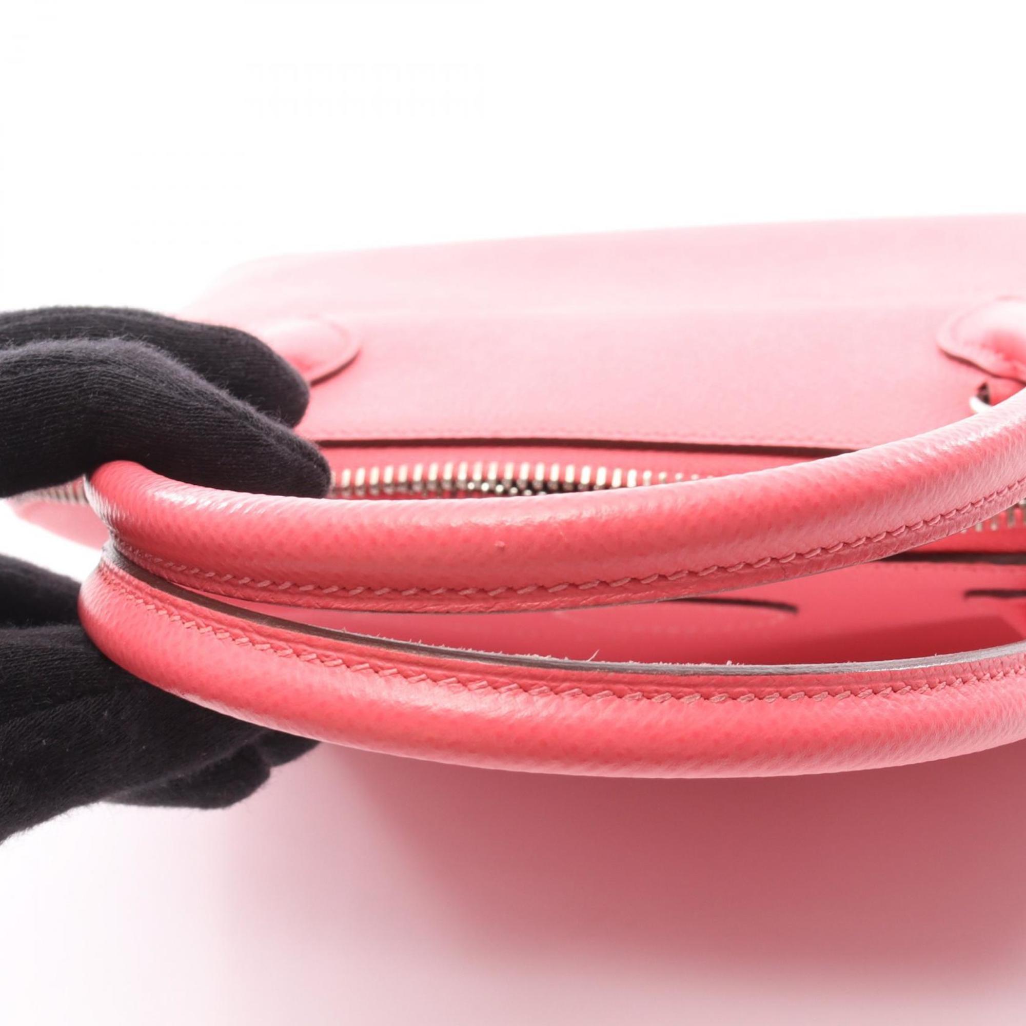 Hermes Pink Leather Epsom Leather Handbag (Pre-Owned)
