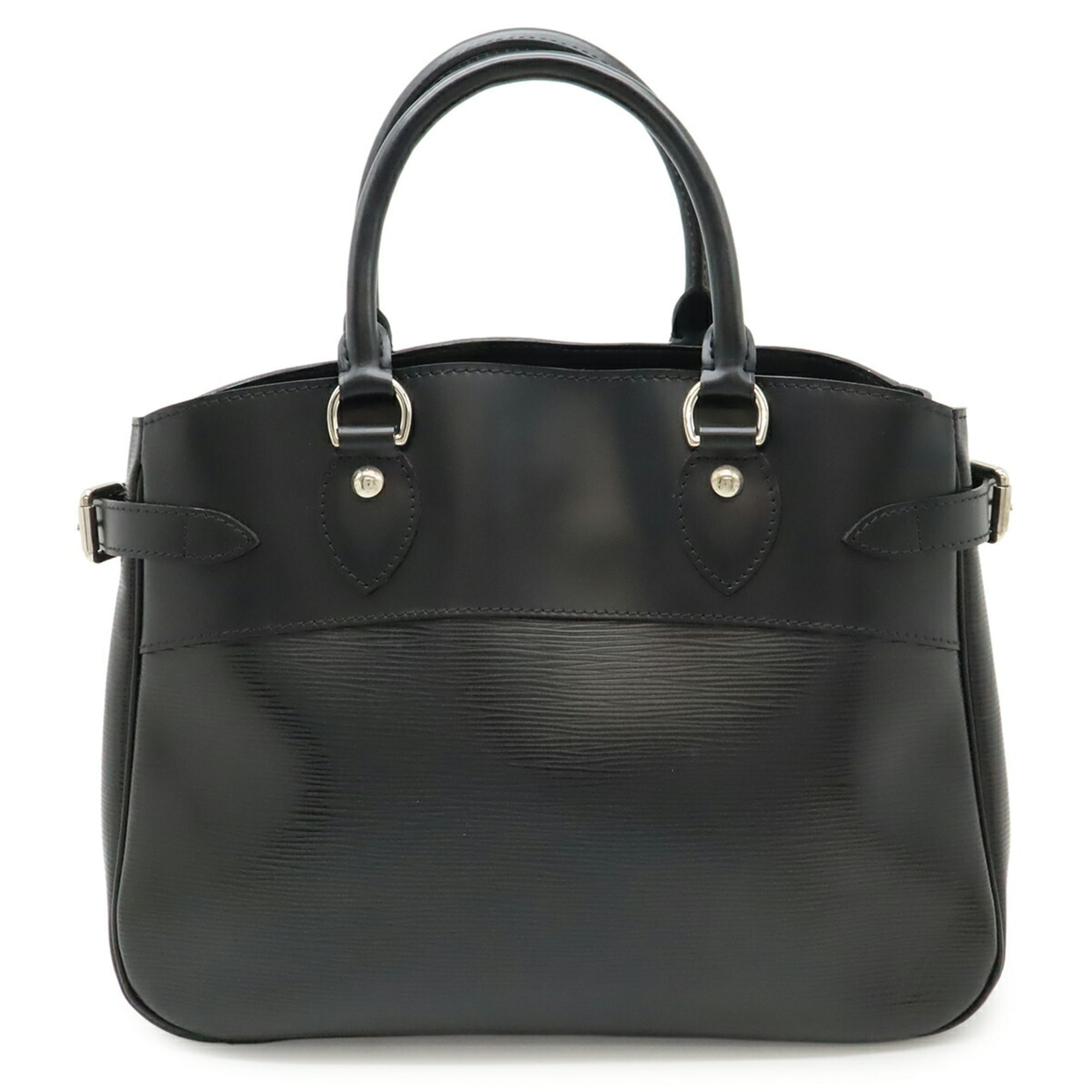 Louis Vuitton Black Noir Epi Leather Handbag Shoulder Bag Tote Bag (Pre-Owned)