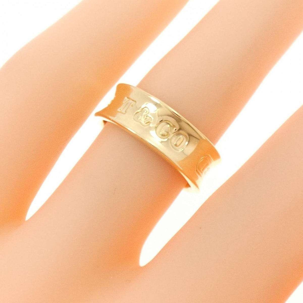Tiffany Yellow Gold (18K) Band Ring (Pre-Owned)