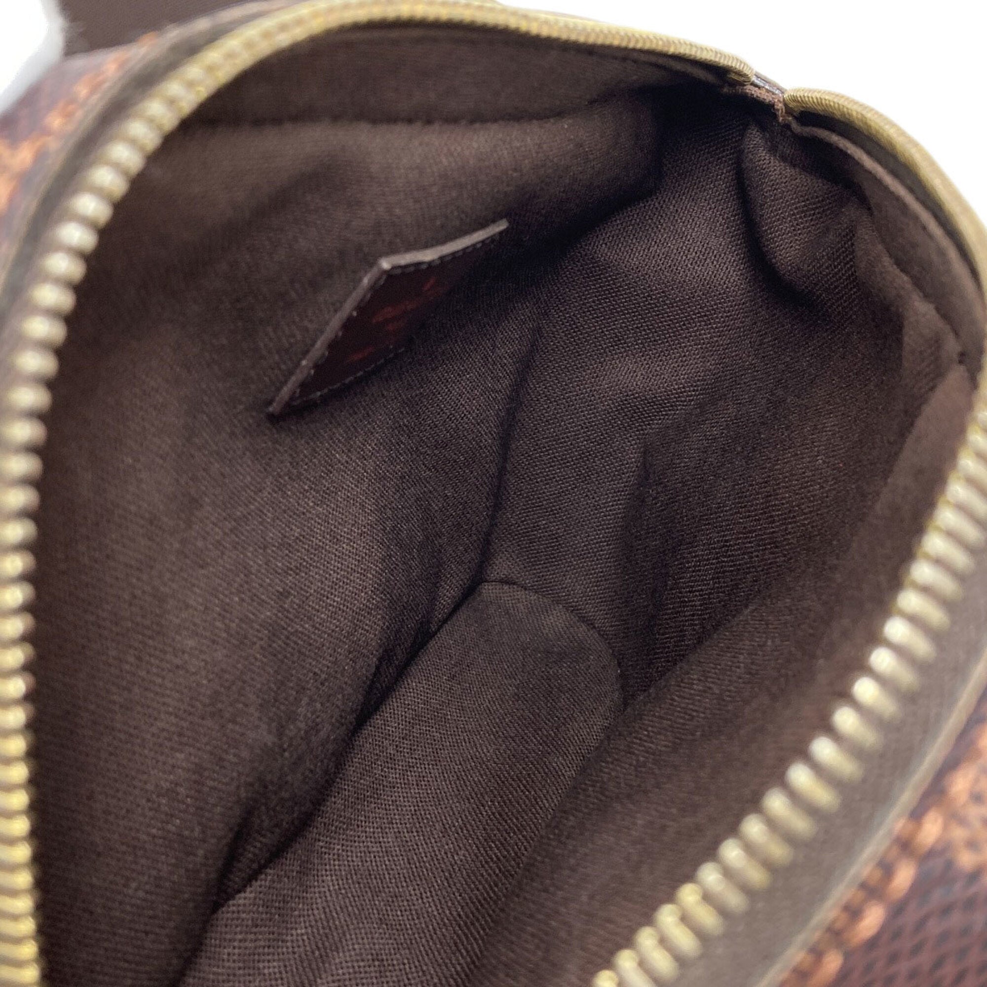 Louis Vuitton Damier Canvas Ebene Damier Canvas Sling Bag (Pre-Owned)