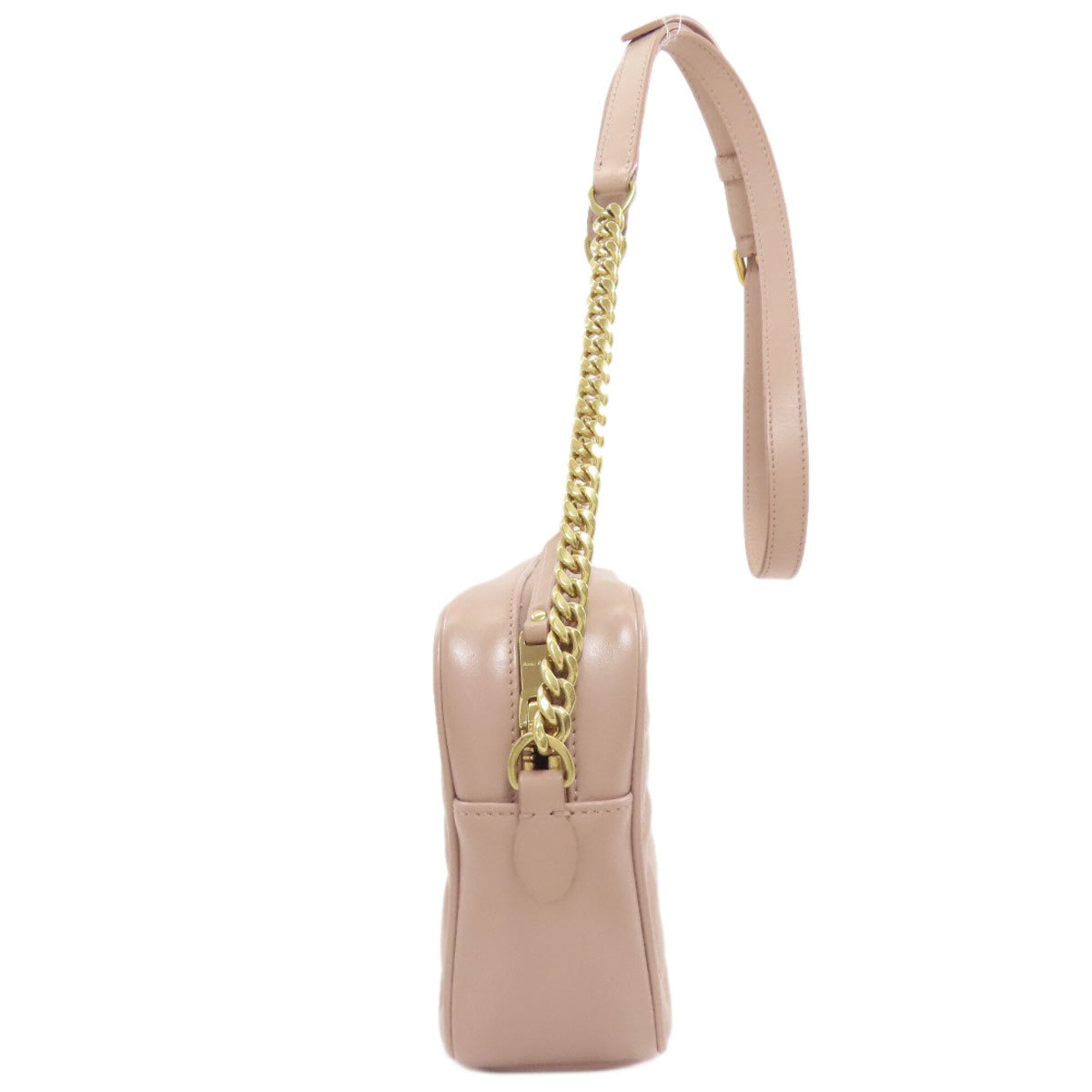 Miu Miu Pink Leather Shoulder Bag (Pre-Owned)
