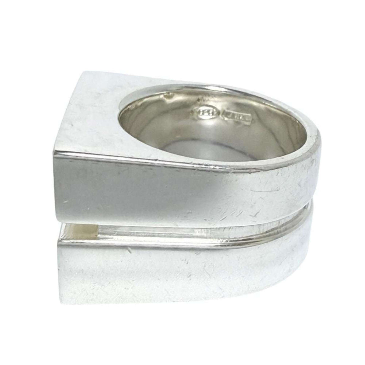 Gucci Silver 925 Band Ring (Pre-Owned)